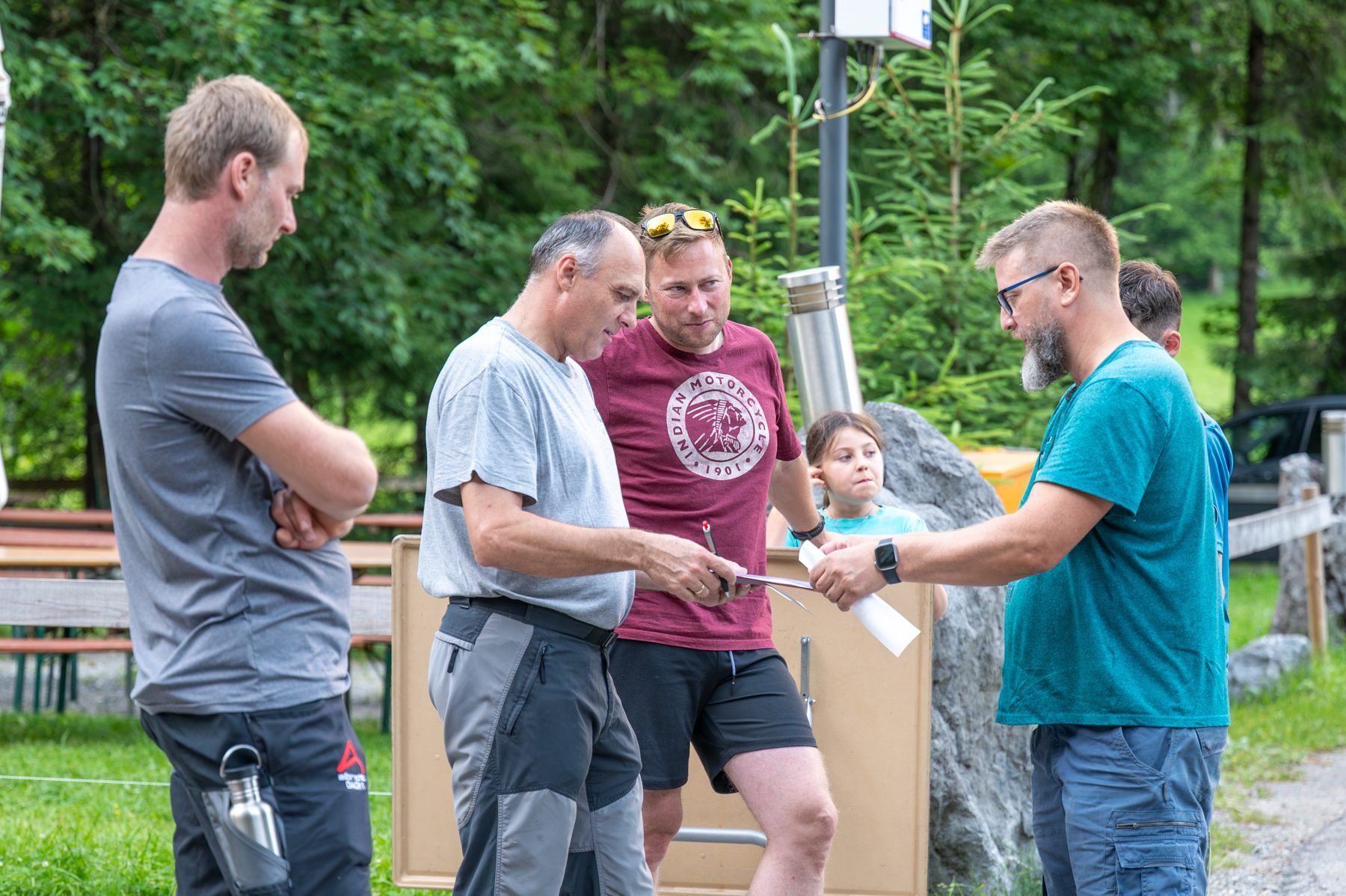 Die Forellen lieferte der Fischerverein Feldkirch