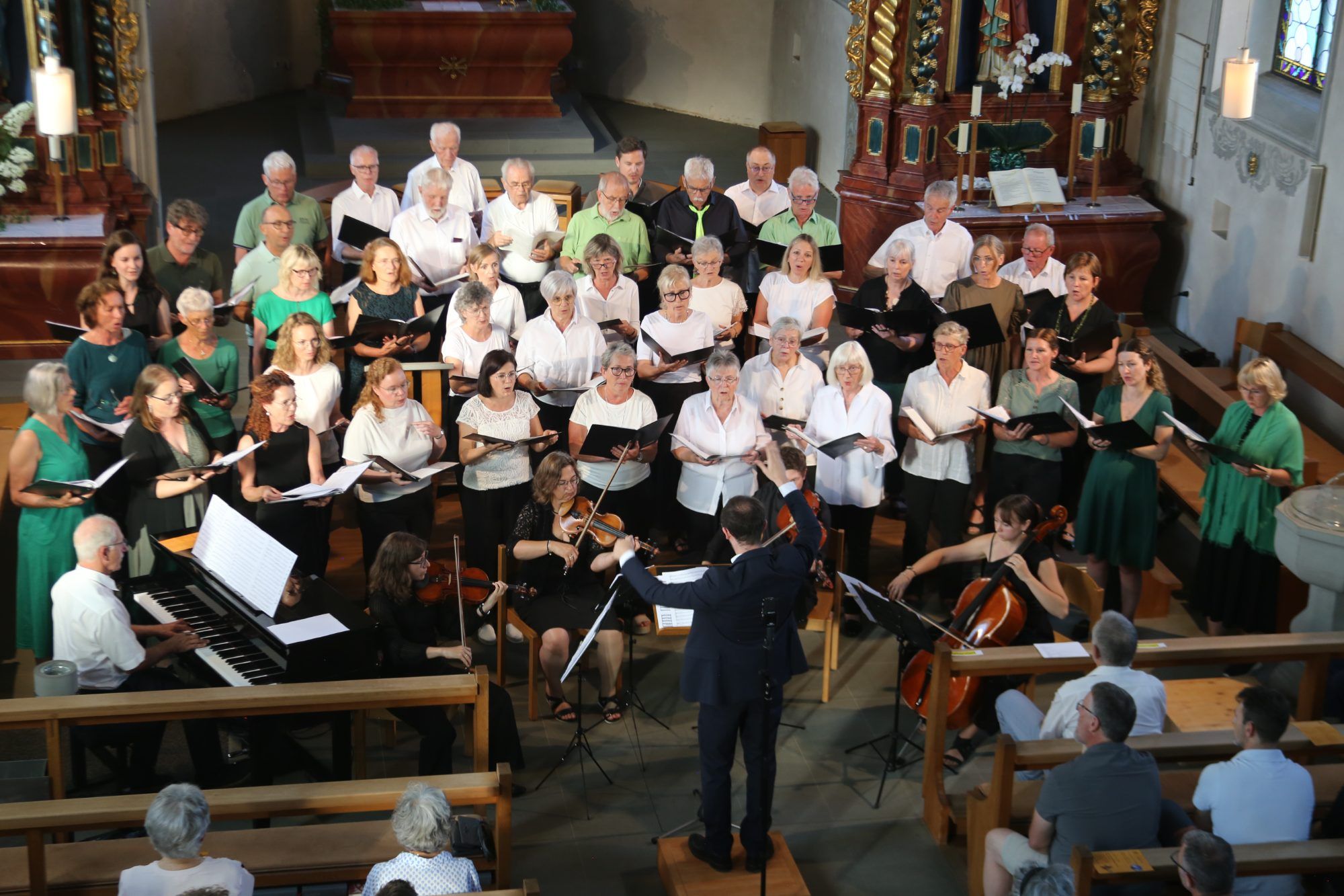 Beeindruckendes Jubiläumskonzert vom Kirchenchor Mäder. PRIVAT