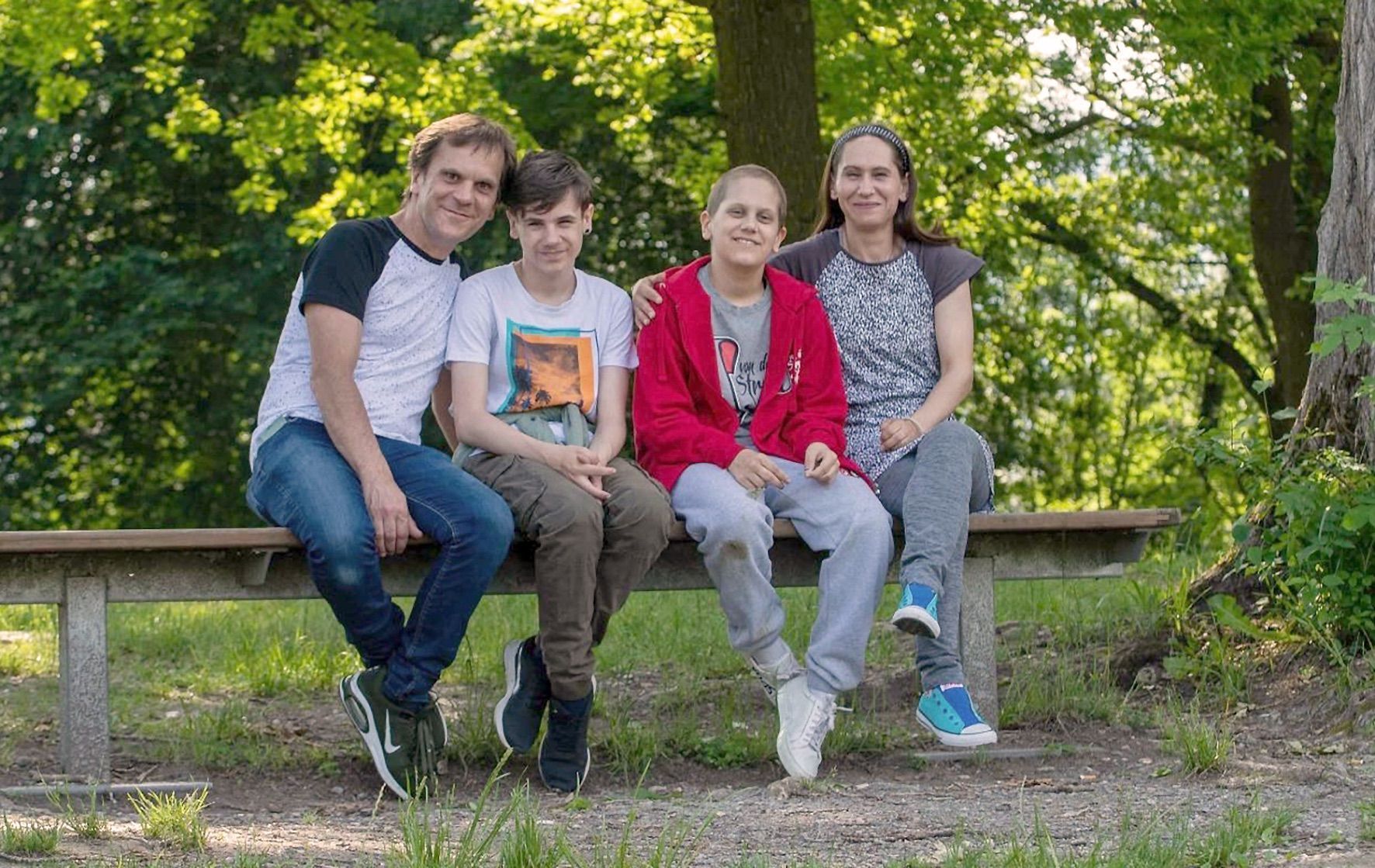 Die Zeit mit seinen Kindern wurde mit den Jahren immer wichtiger für Gery.