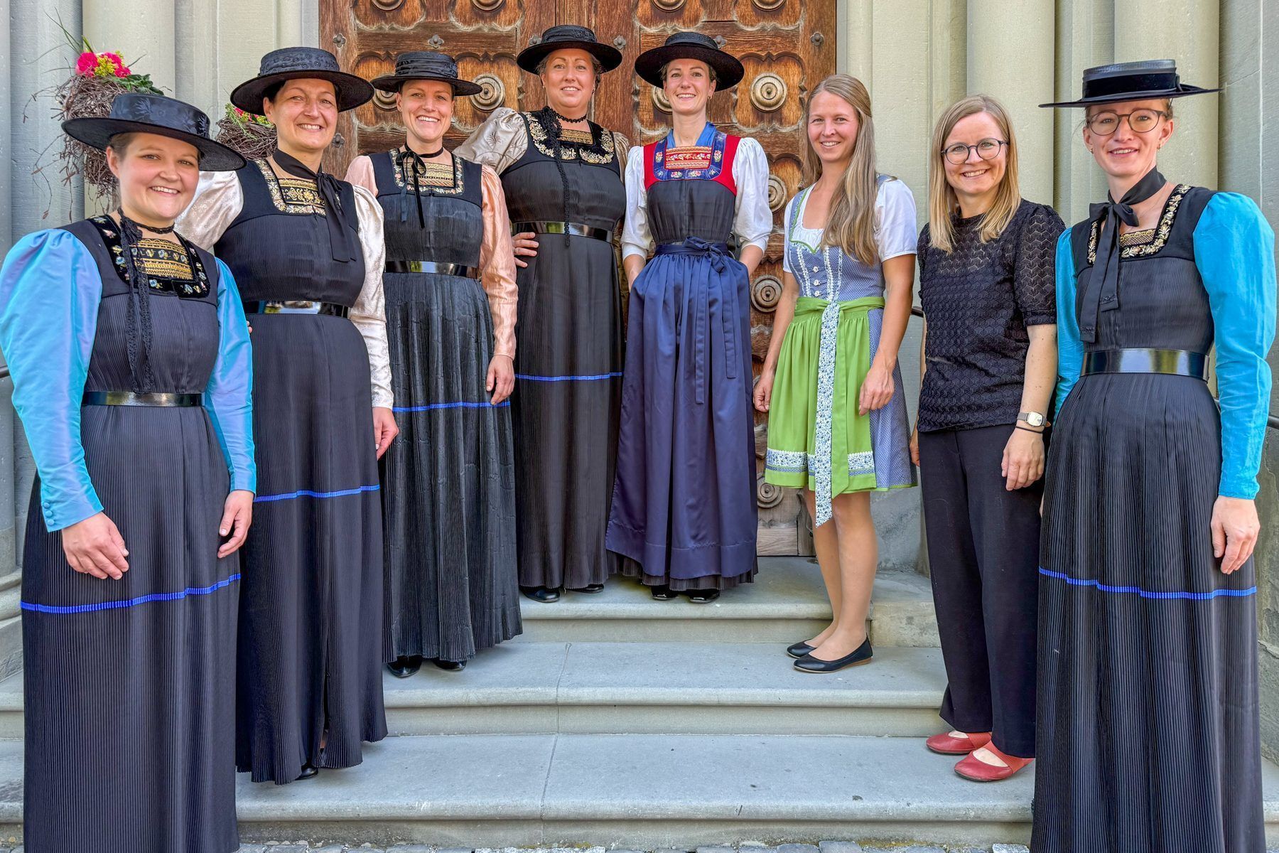 Die Organisatorinnen der Jubiläumsfeier