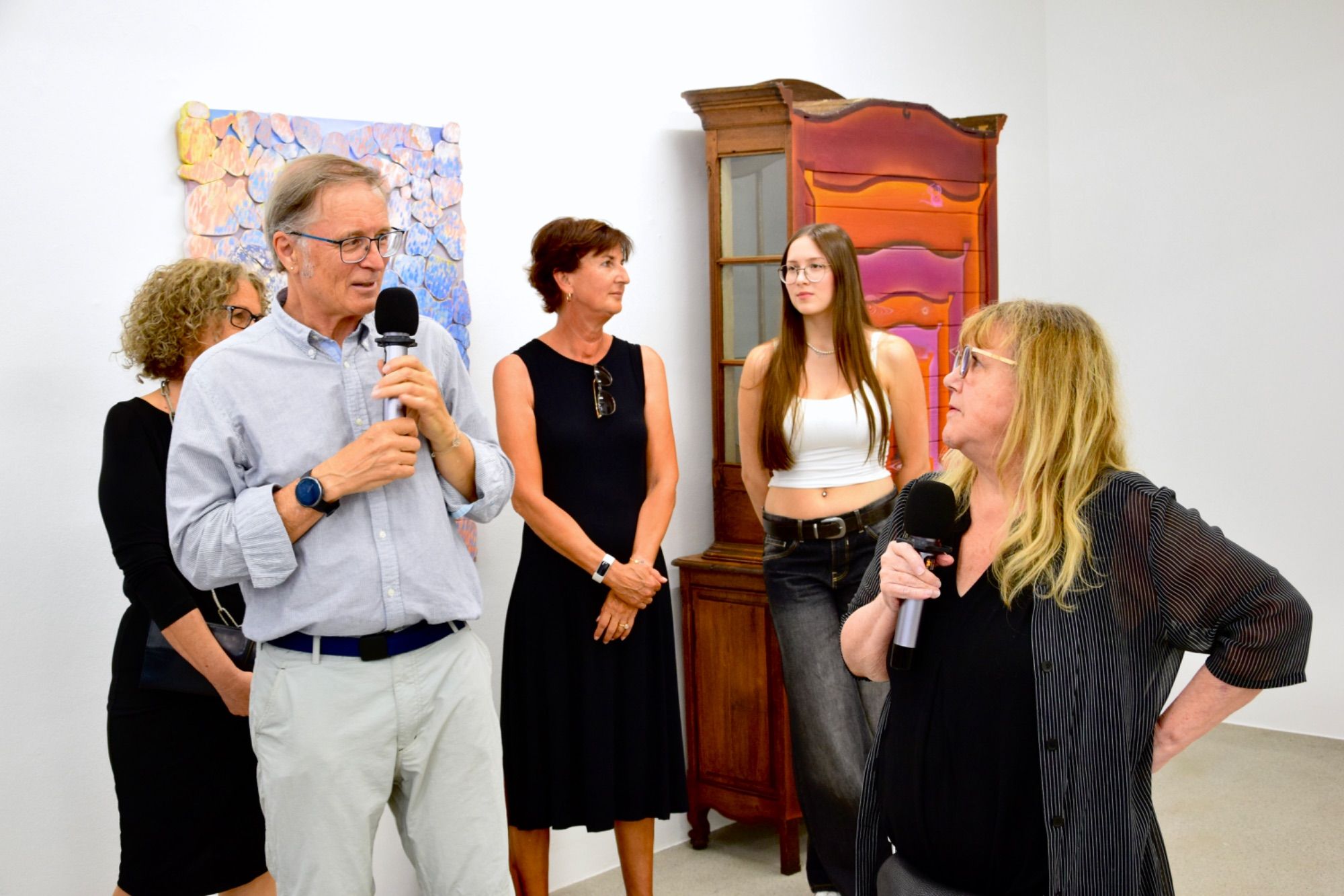 Roland Haas im Gespräch mit Ruth Schnell