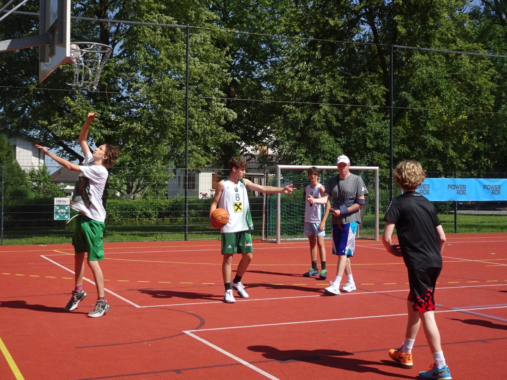 Die Dornbirn Lions boten dem Basketball-Nachwuchs erneut eine große Bühne.