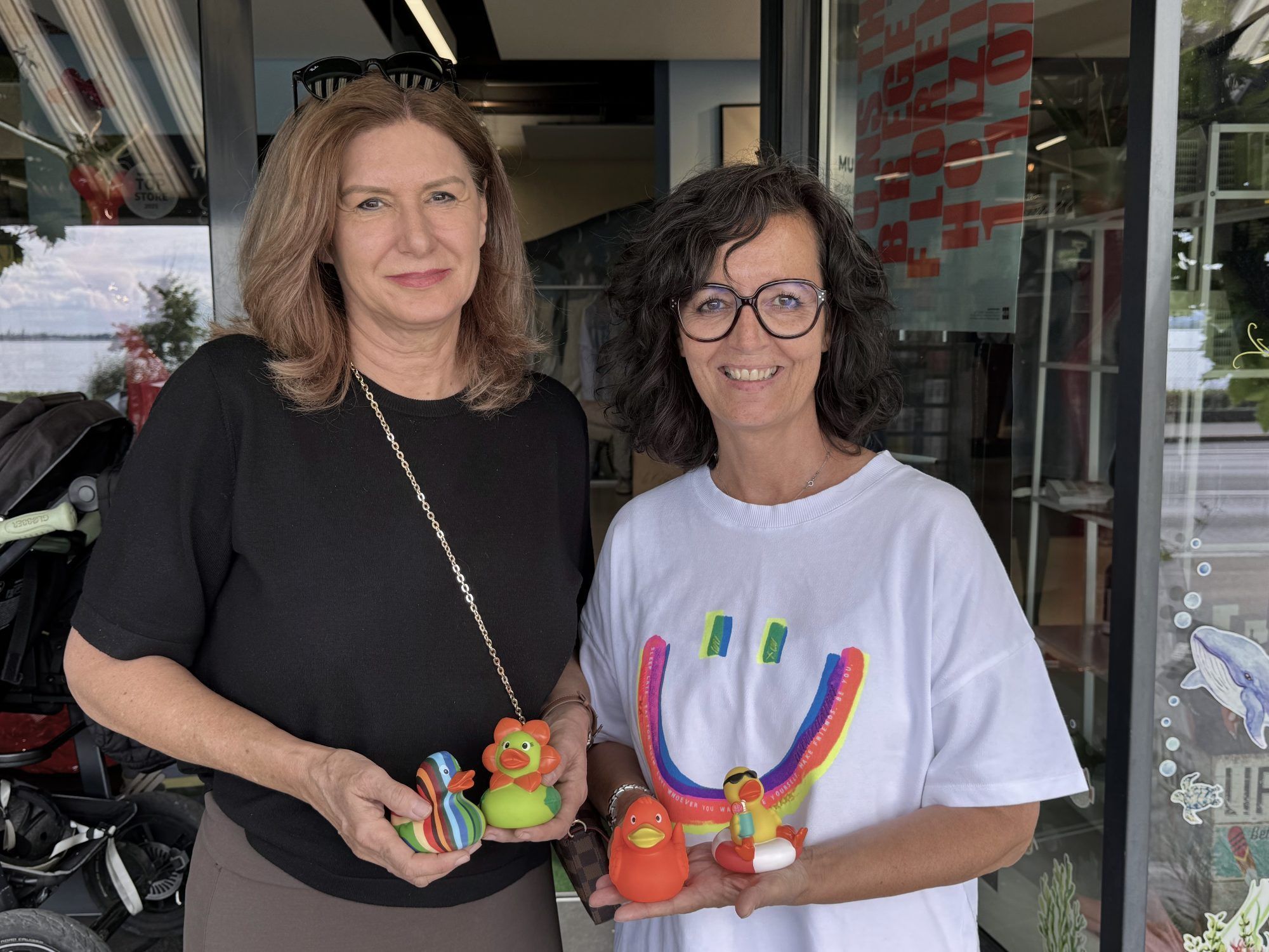 Birgit Sonnbichler und Conny Amann (Netz für Kinder).