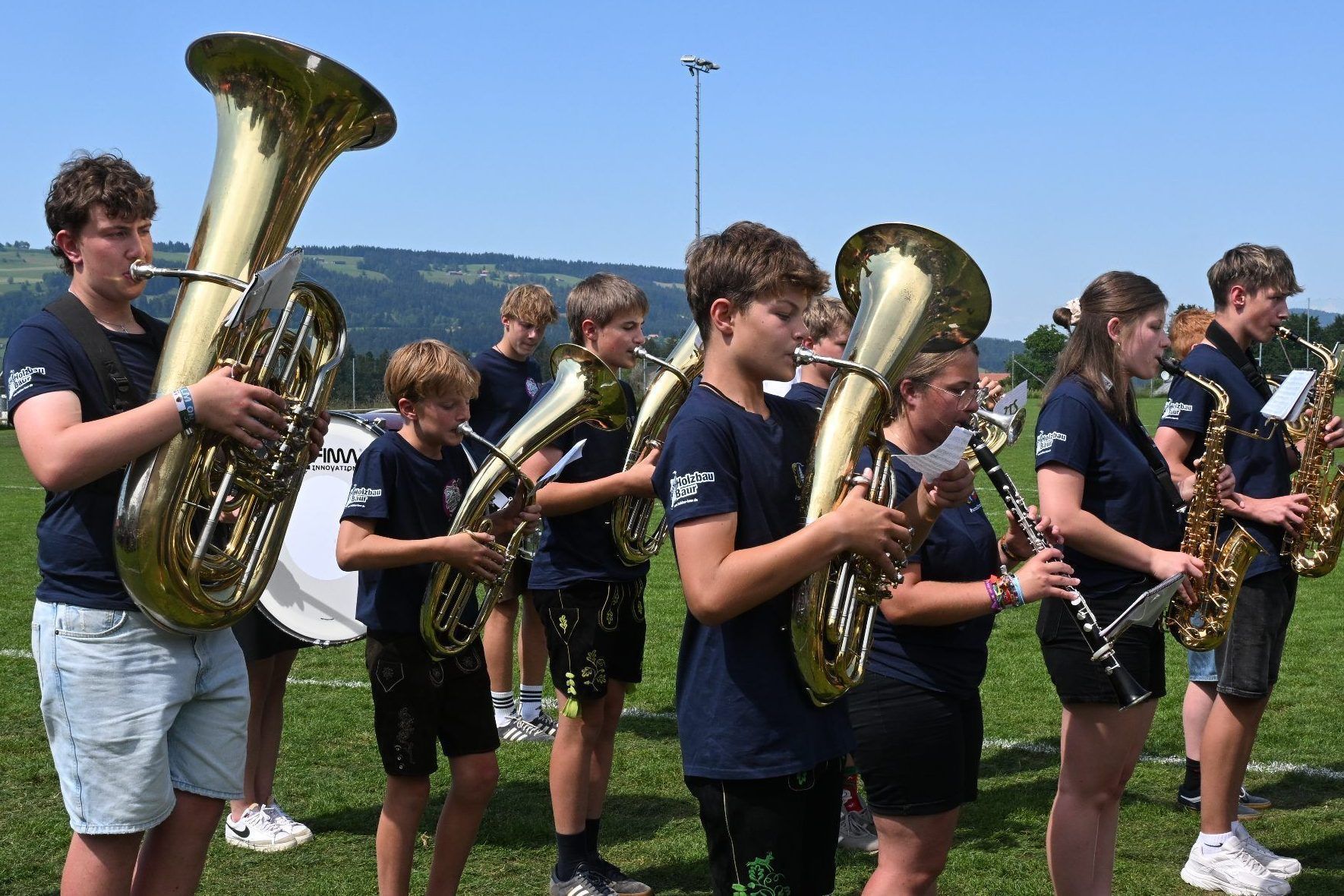 Jungmusik Lingenau macht ist bereit