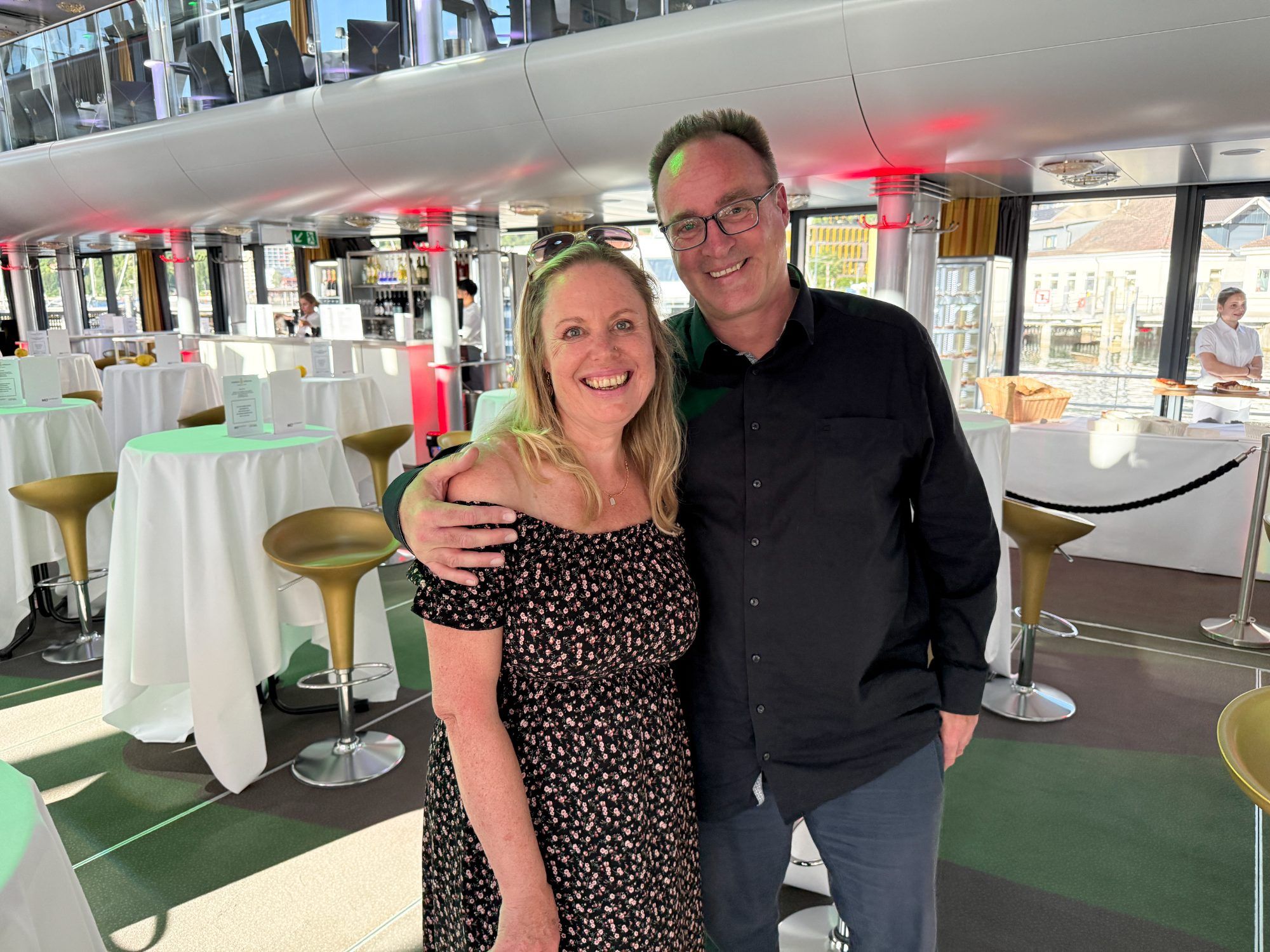 Rosa Martin und Stefan Holler freuten sich auf die Musik