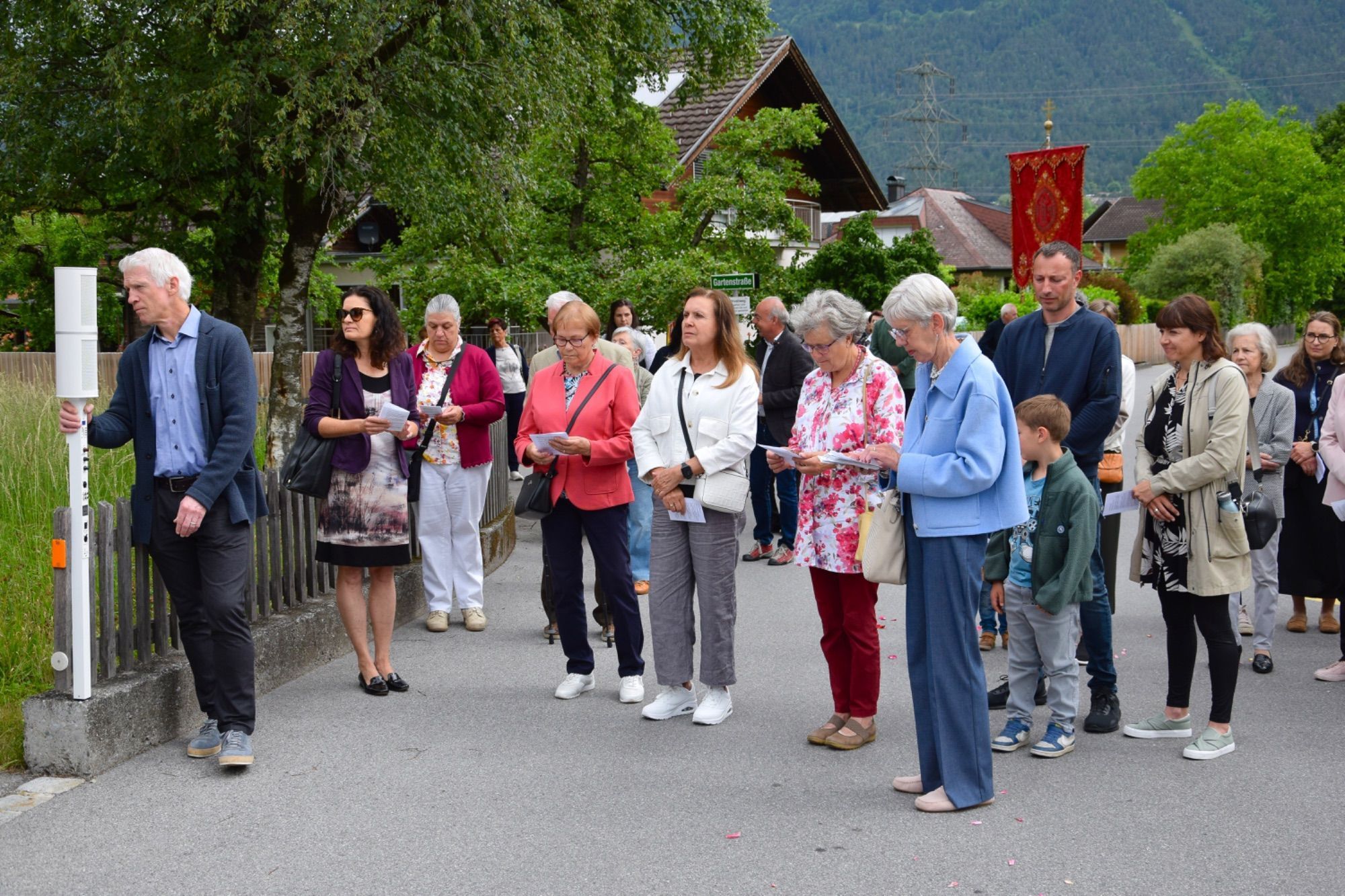 Die Pfarre Bürs lädt alljährlich am Sonntag nach Fronleichnam zum