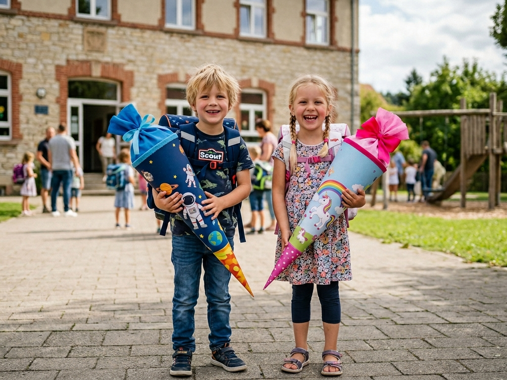 Hurra, ich komme in die Schule: Die VN suchen Vorarlbergs Erstklässler
