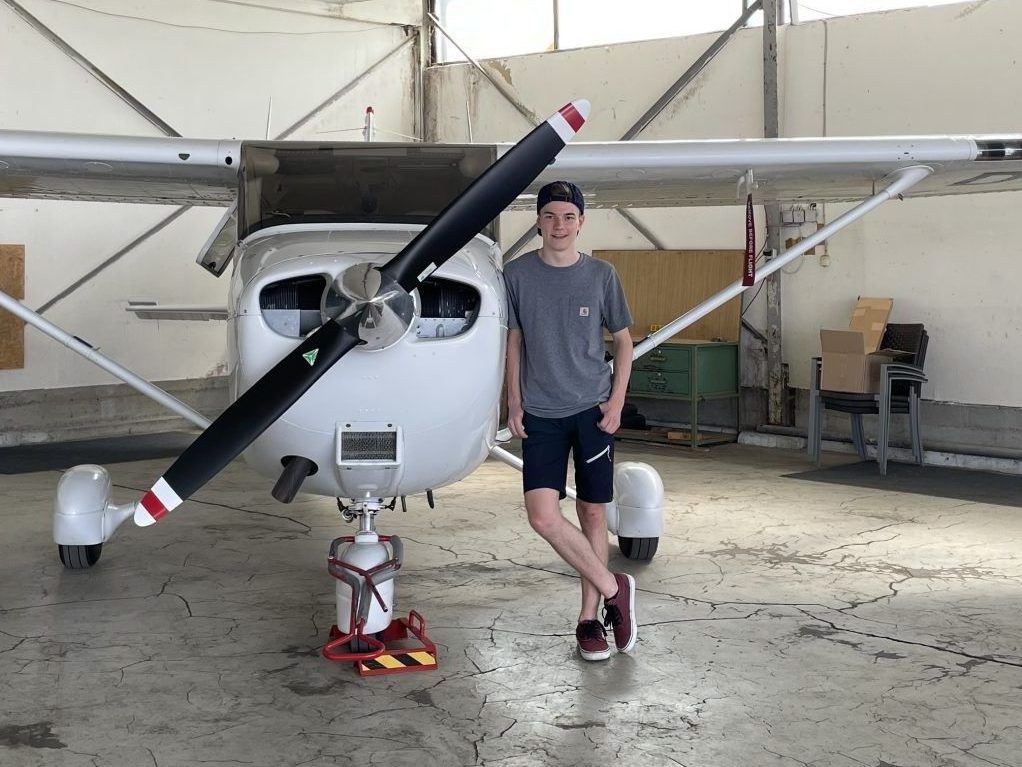 Pilotenschein, Matura, Zivildienst und Ehrenamt: Ein 21-Jähriger mit ungewöhnlichem Tatendrang