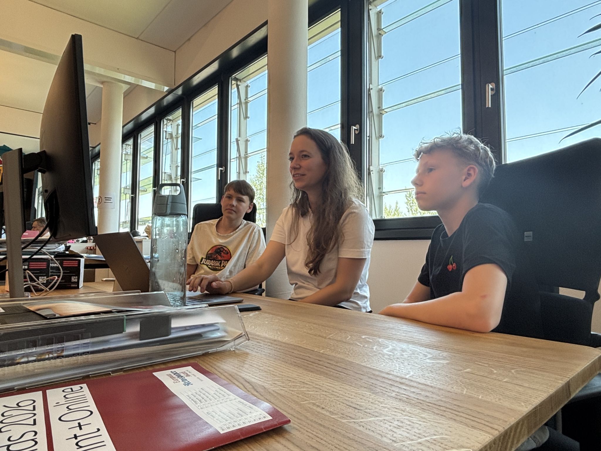 Zukunftstag im Medienhaus: 25 Jugendliche blickten hinter die Kulissen von Russmedia