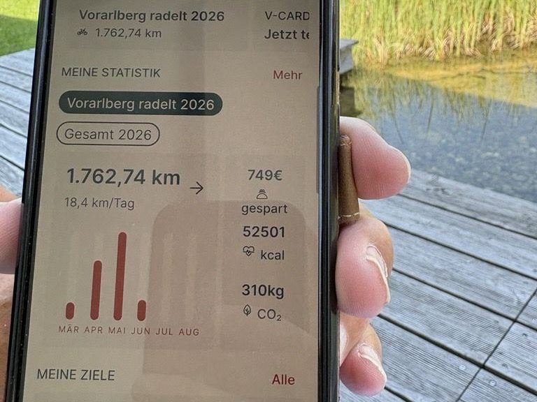 Vorarlbergs Fahrrad-Botschafter: Hans Wohlgenannt verzichtet auf das Auto