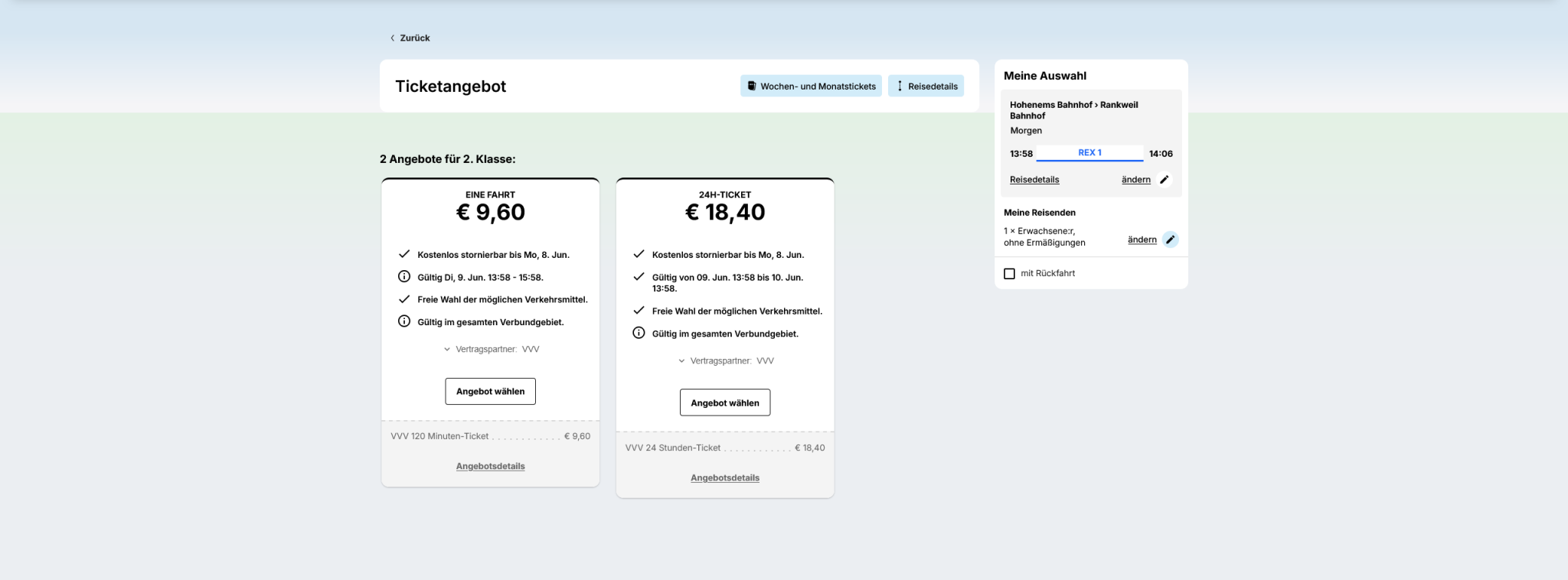 Das Umsteigen auf die Bahn ist in Vorarlberg künftig teurer