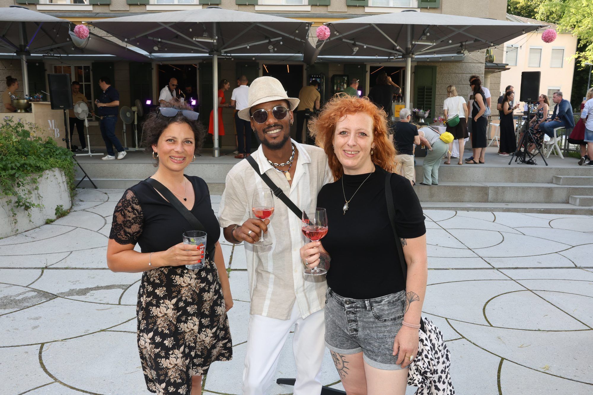 Sabrina P., Yan Luis Moliner und Silvia Kanitsch.