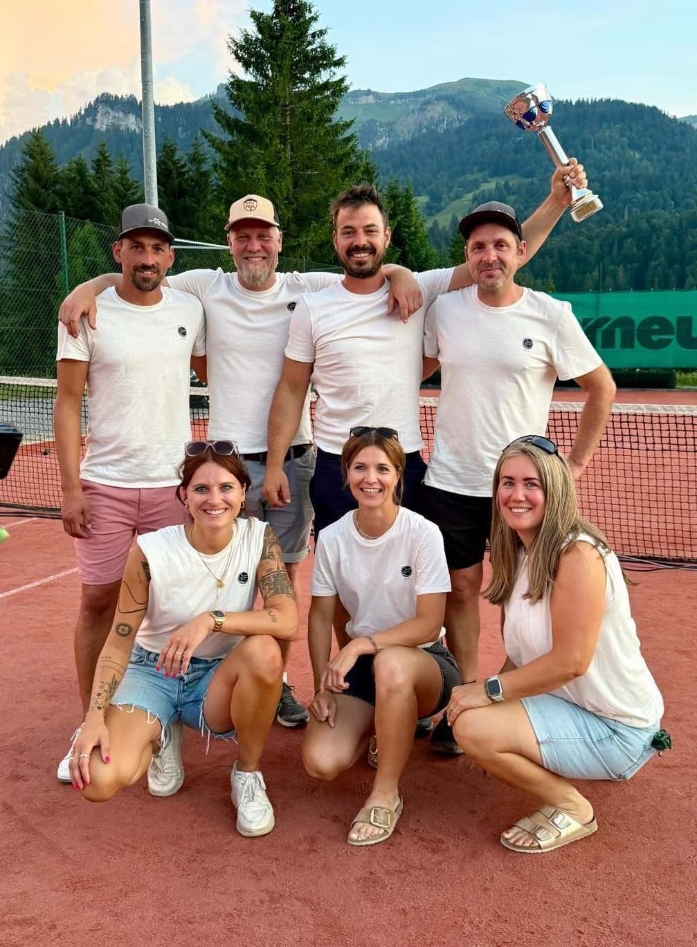 Das zweite Team des UTC Sibratsgfäll feierte den Meistertitel in der C-Liga.