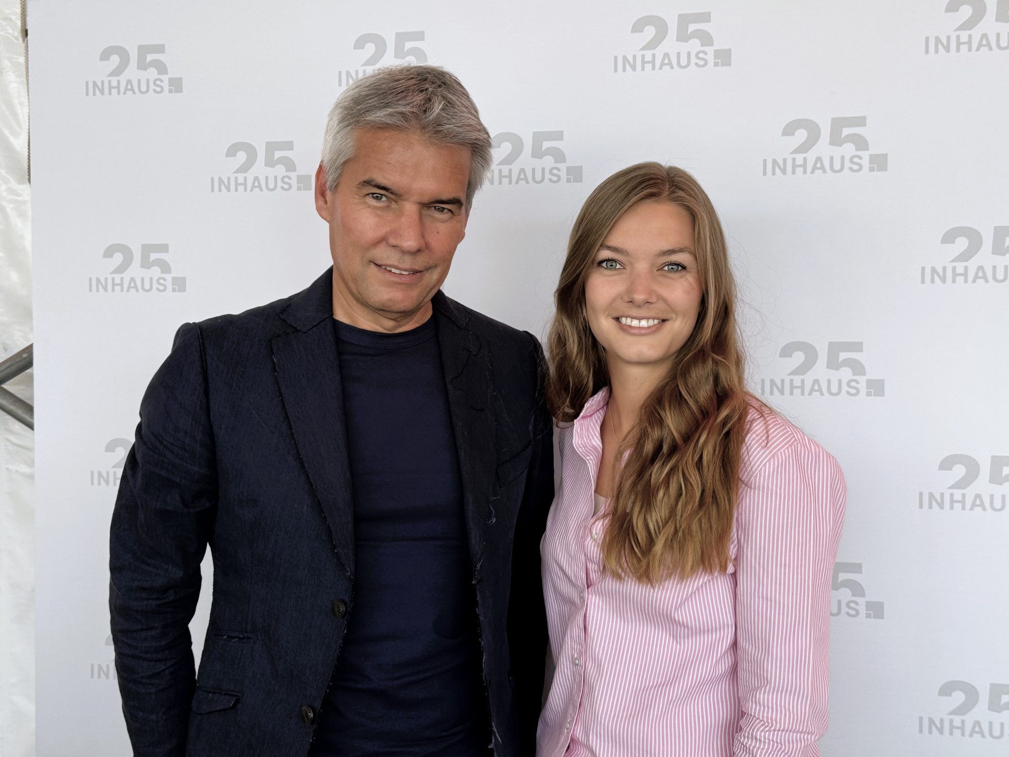 Unter den Gästen: Egon und Marina Hajek.