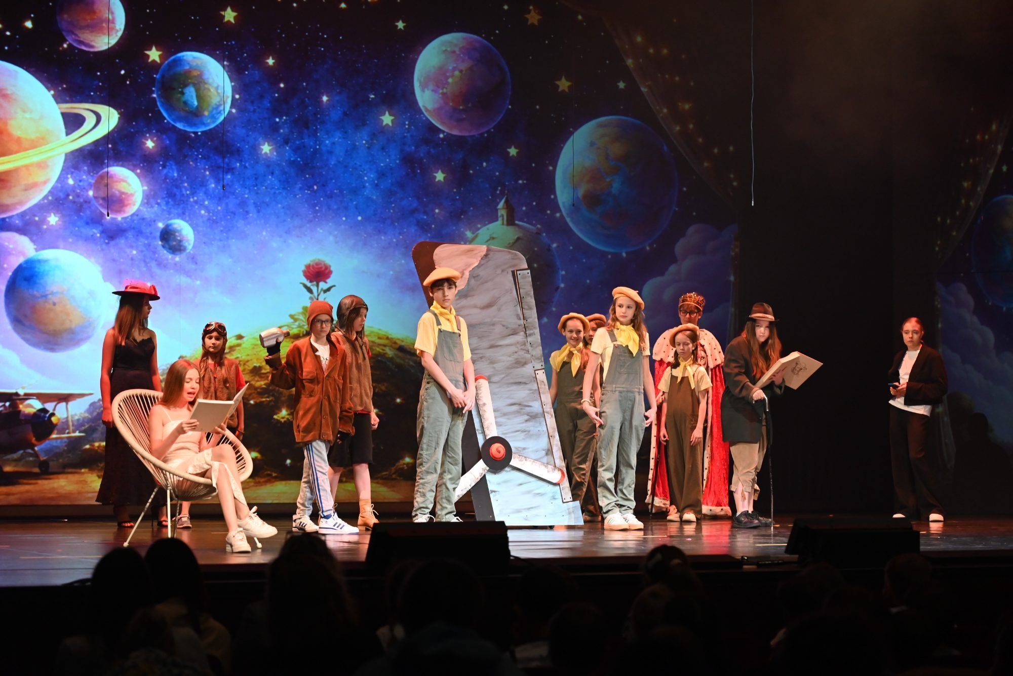 Auch der Theaterverein TiK Kids führte ein Stück vor.