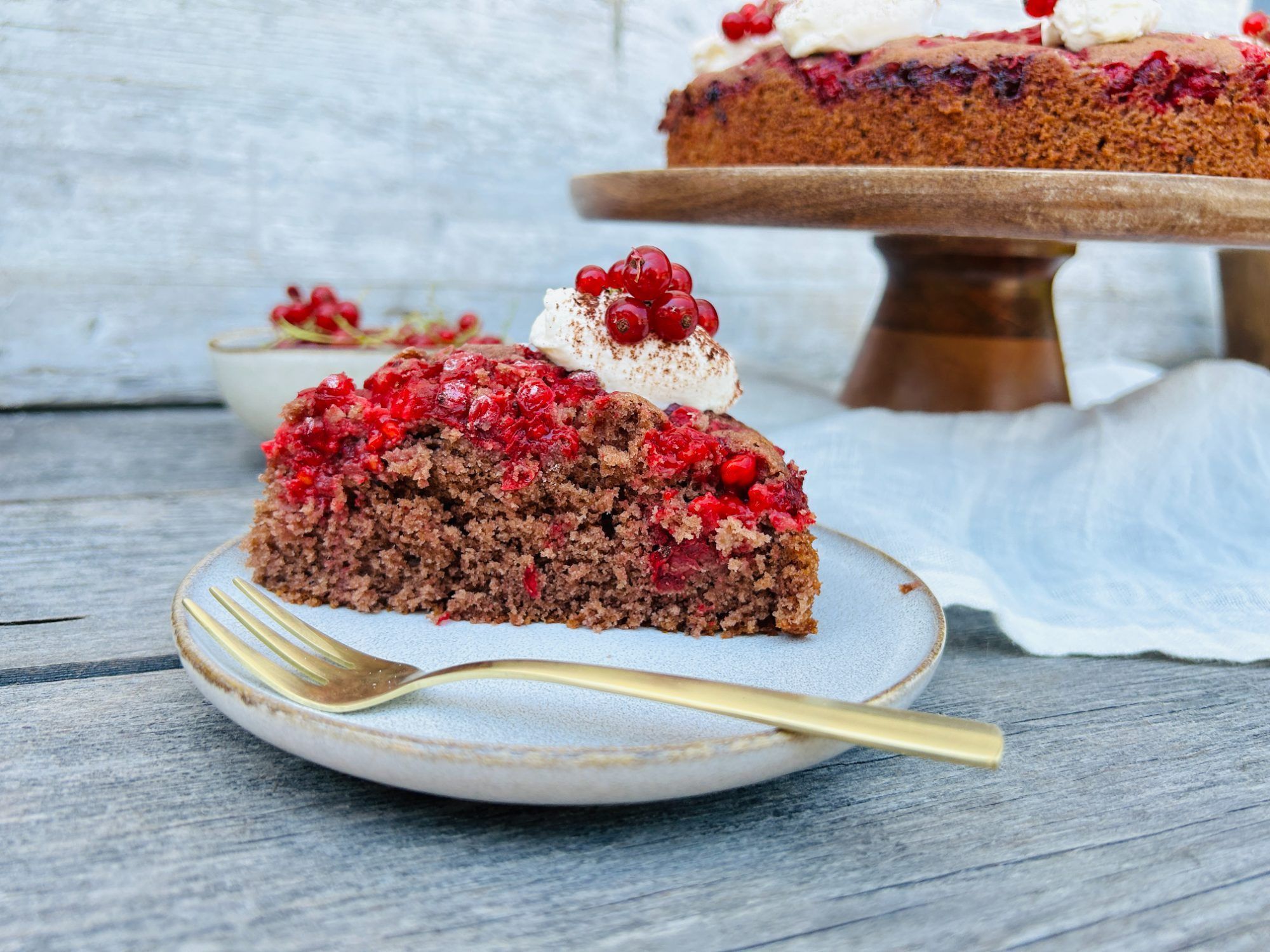 Schoko-Johannisbeer-Kuchen