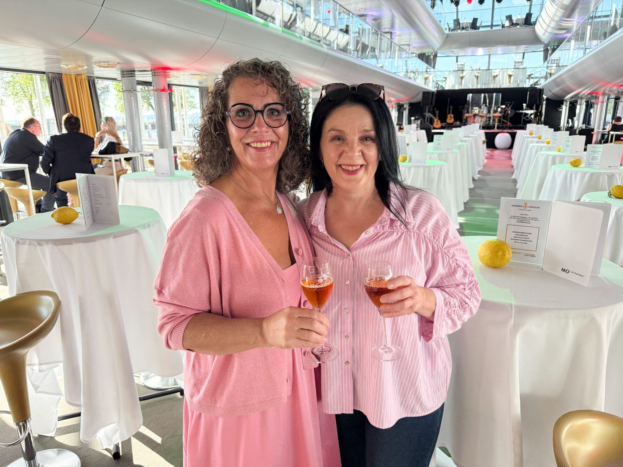 Karin Kleinbichler und Anette Burtscher hatten ihren Spaß