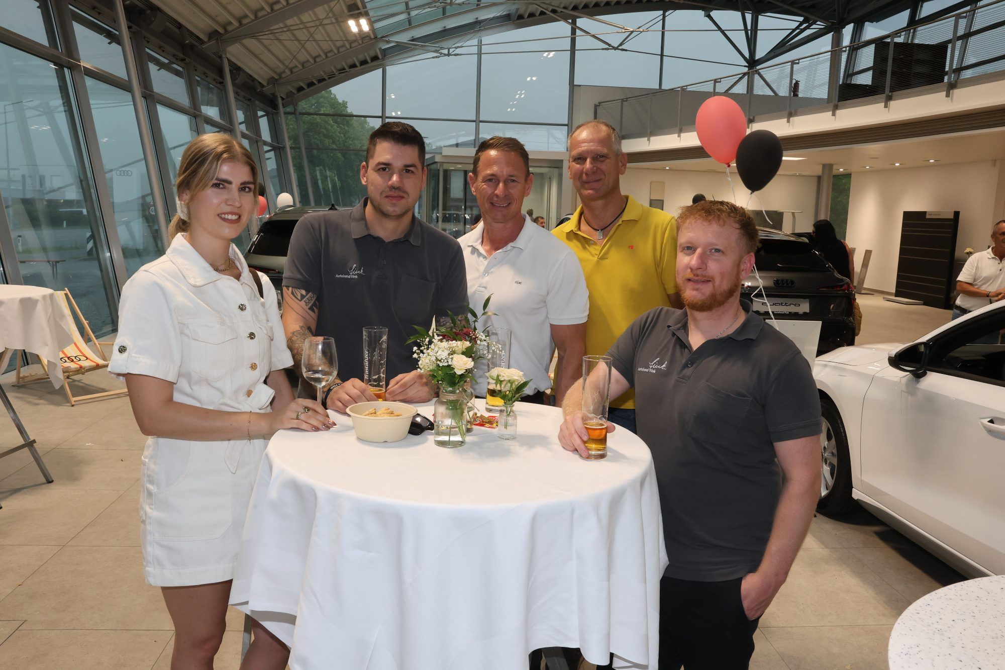 Johanna Watzenegger, Julian Nussbaum, Alexander Baumann, Andreas Breuss und Stefan Lampert.