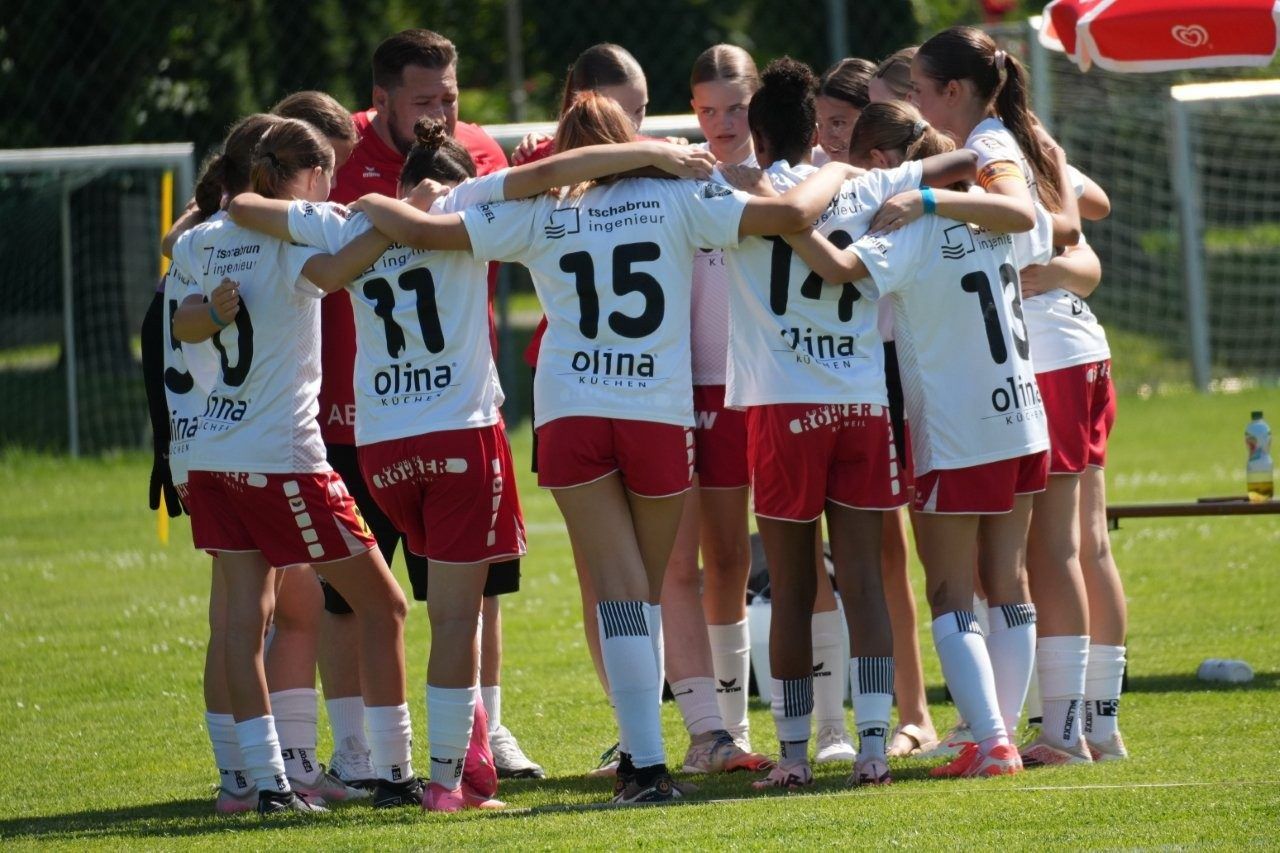 Vizemeistertitel für Rankweil U-14-Mädchen.