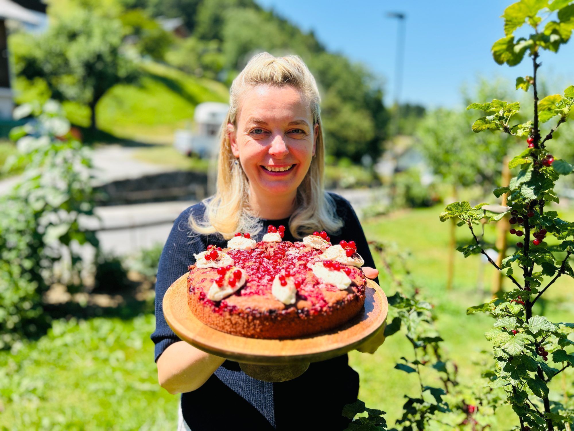 Schoko-Johannisbeer-Kuchen