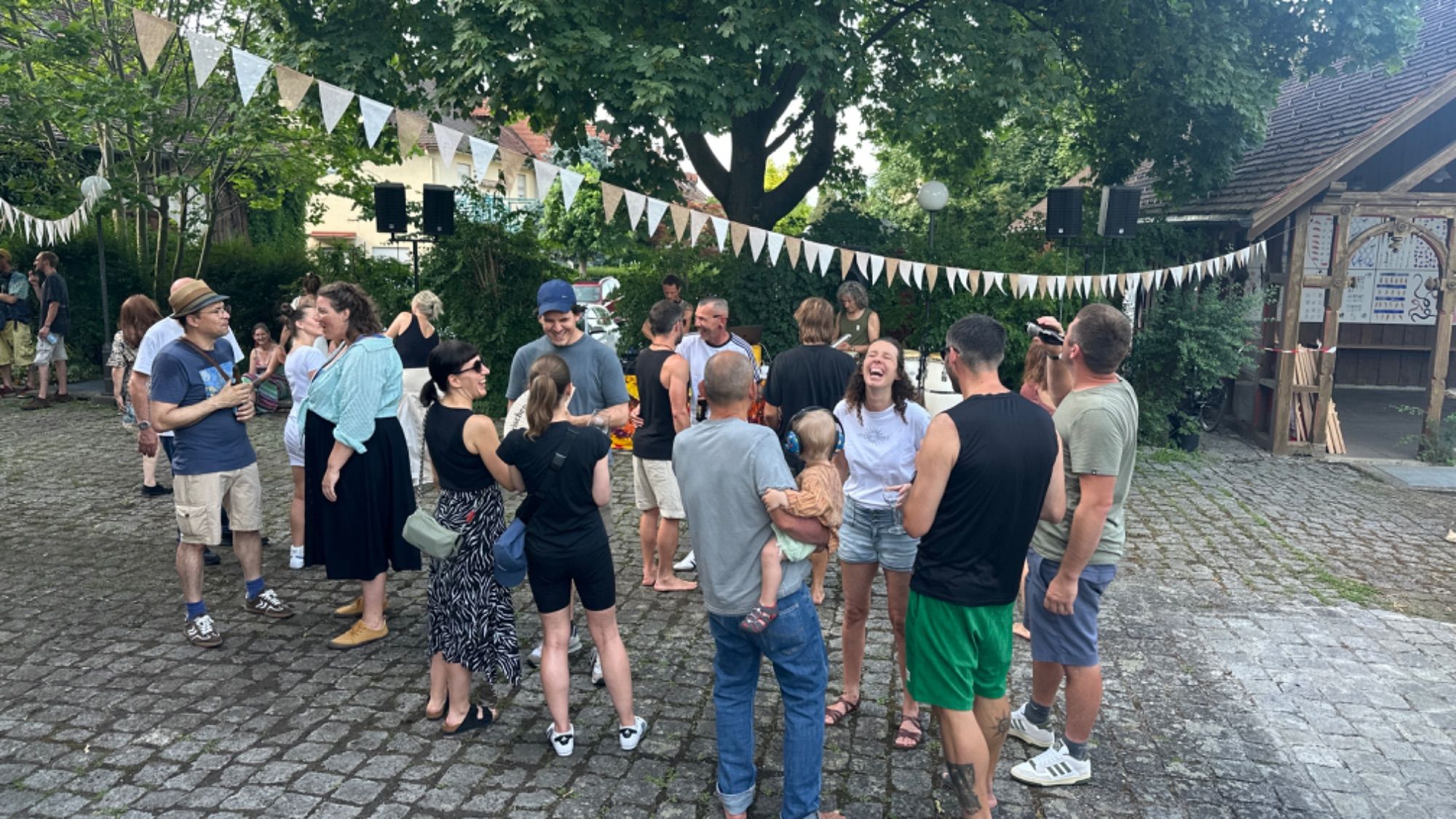 Freunde treffen, den Tag genießen!