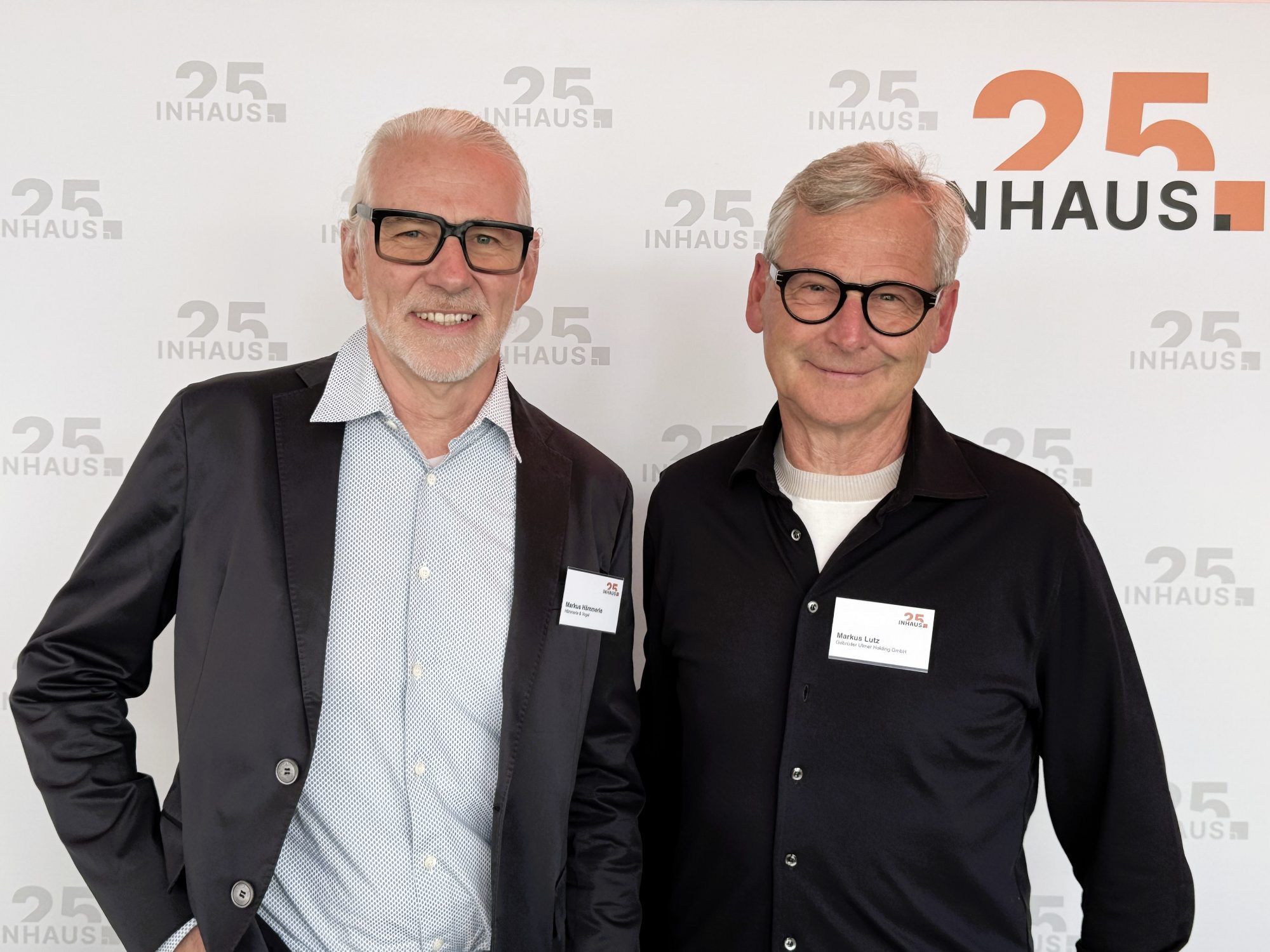Markus Hämmerle und Markus Lutz.