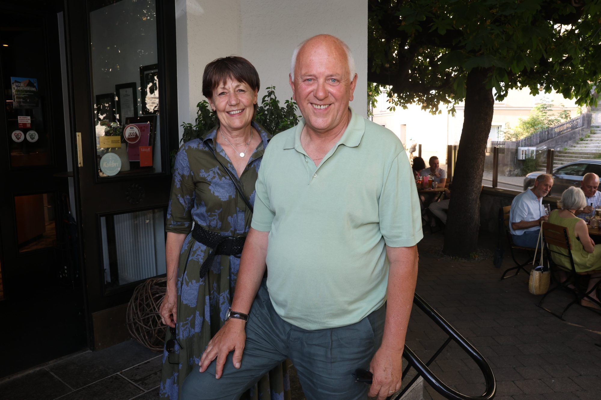 Gäste Evi und Sepp Gröchenig.