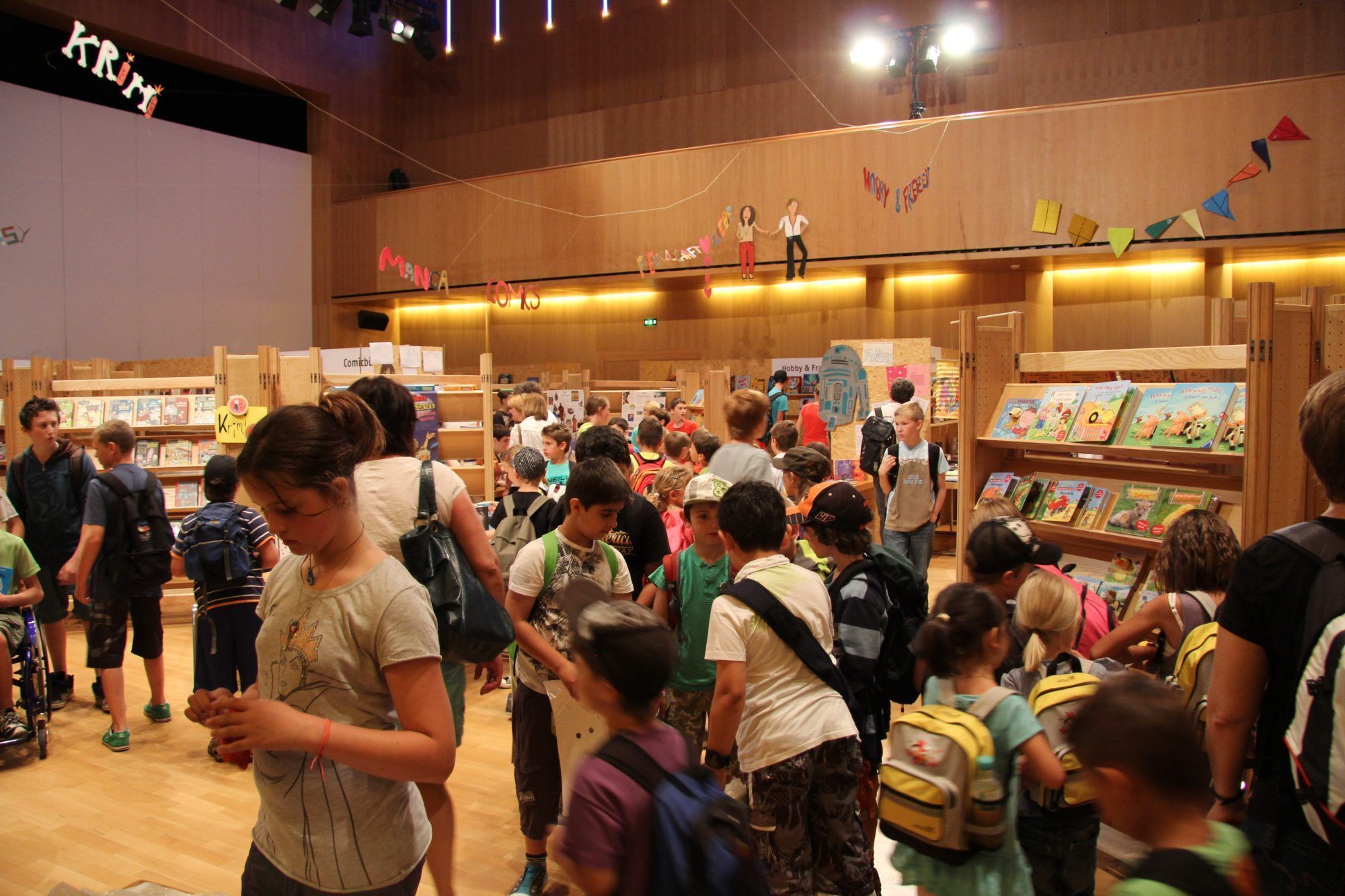Schon 2012 bildete die größte Kinderbuchhandlung in Vorarlberg der Mittelpunkt. (Foto: Simon Vonbank)