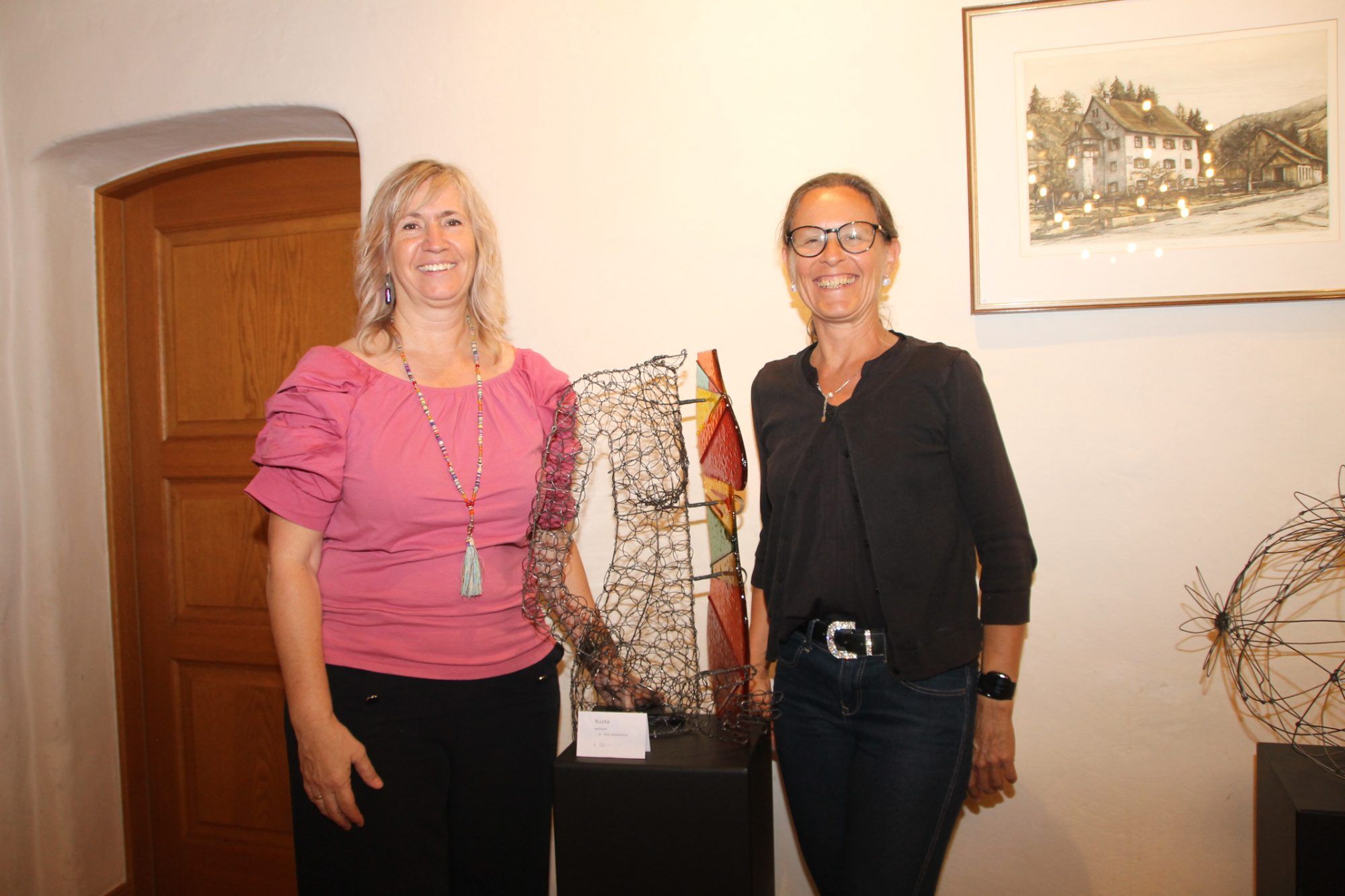Dunja Troy-Marent und Carmen Stark sind auch heuer wieder unter den Ausstellerinnen.