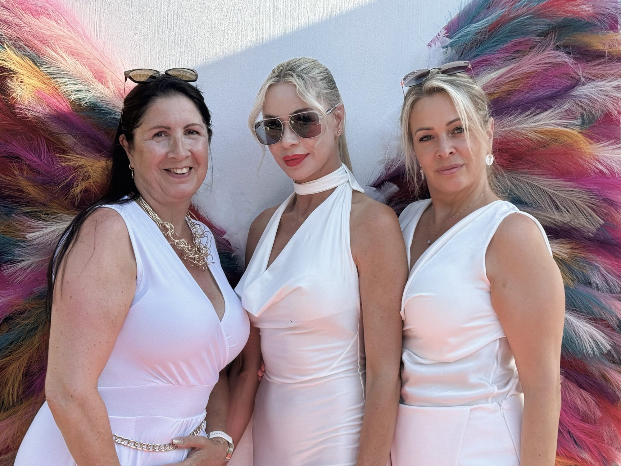 Anu Markota-Oswald, Martina Bachmann und Silvia Oleksak.