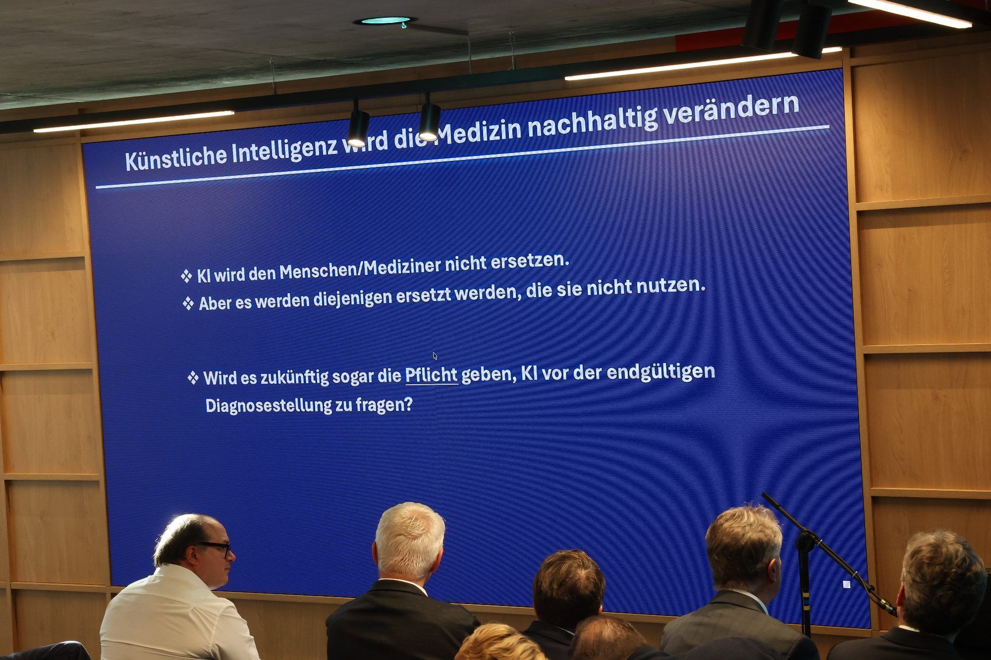 KI entscheidend auch für die Zukufnt der Medizin.