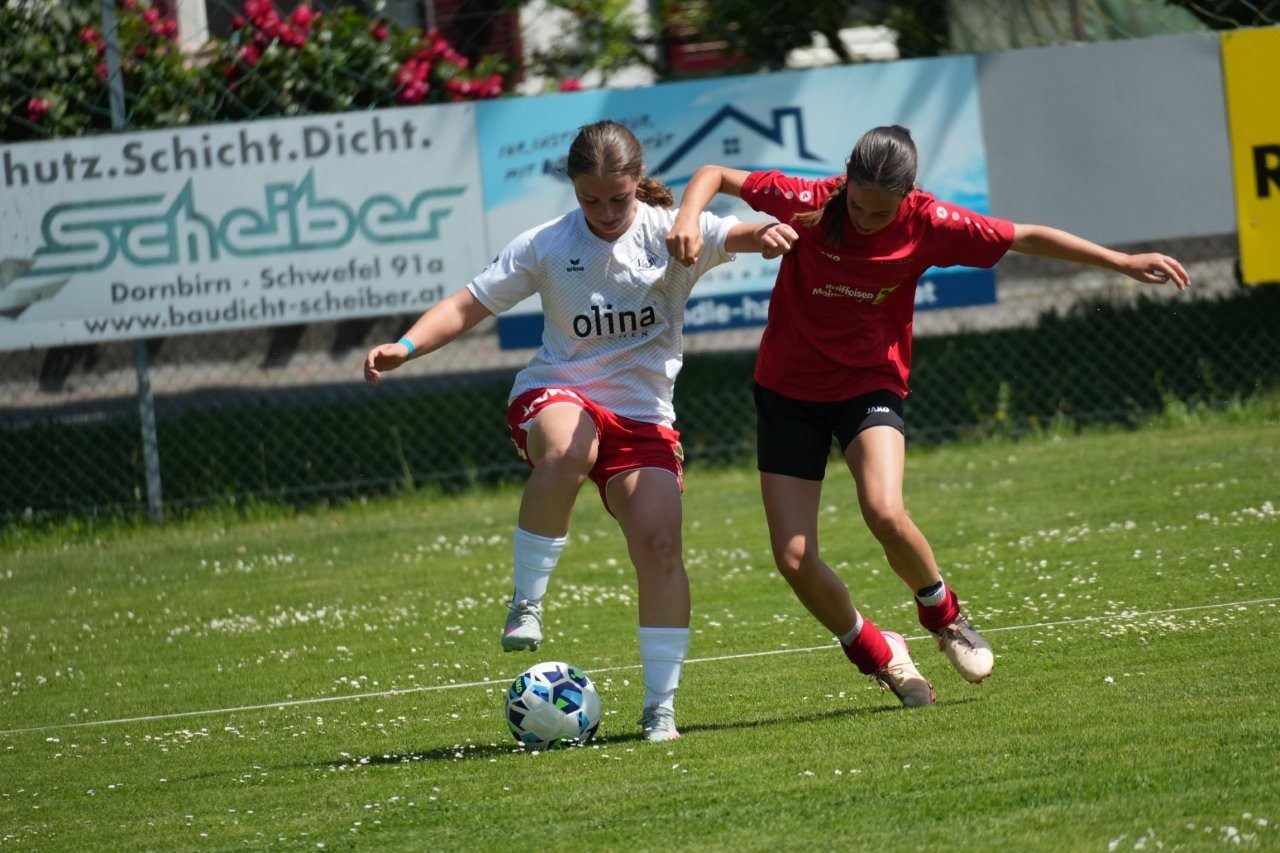 Rankweil U-14 unterlag Vorderwald knapp.