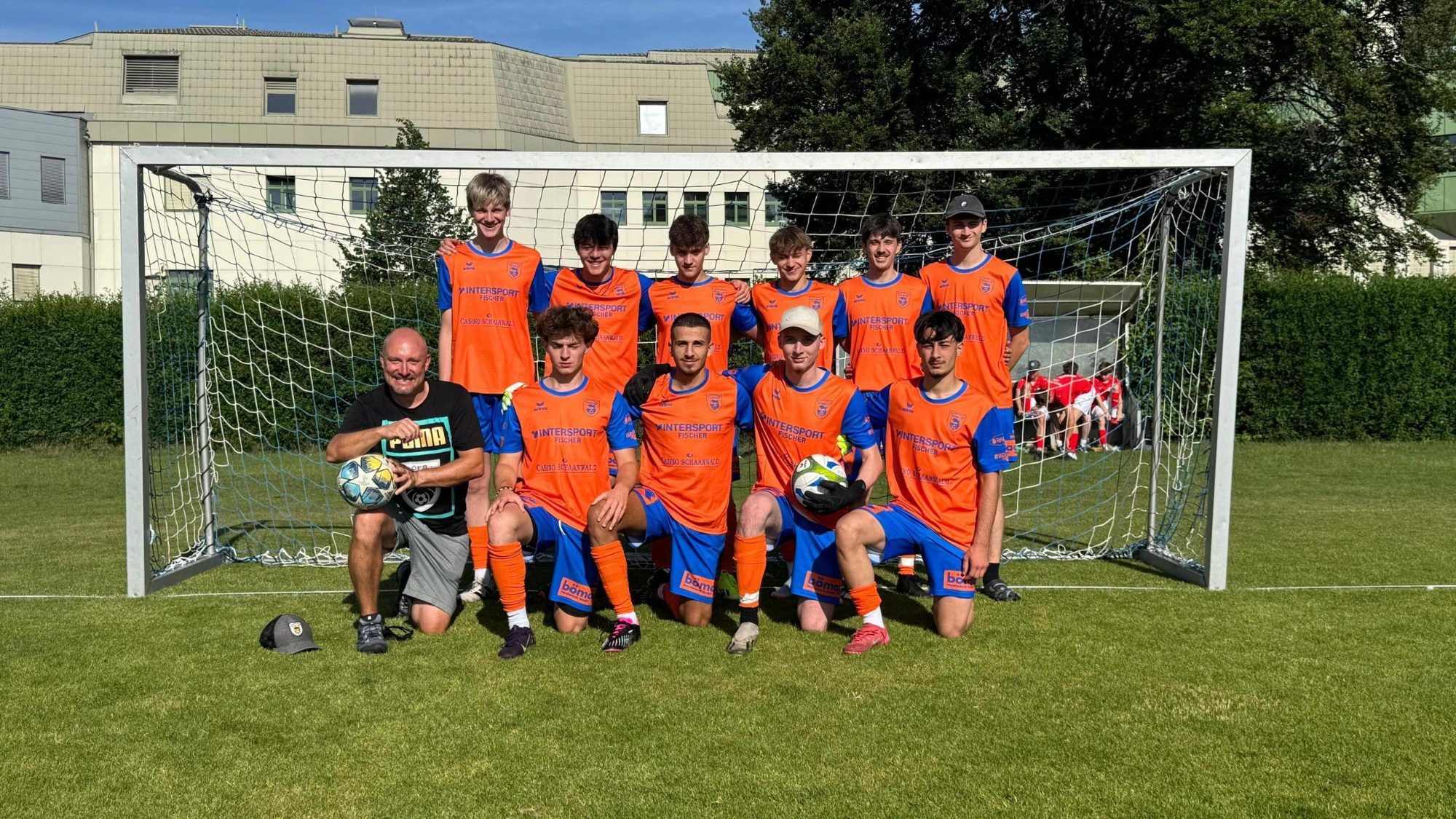 Faustball-Team von Vorarlberg. 