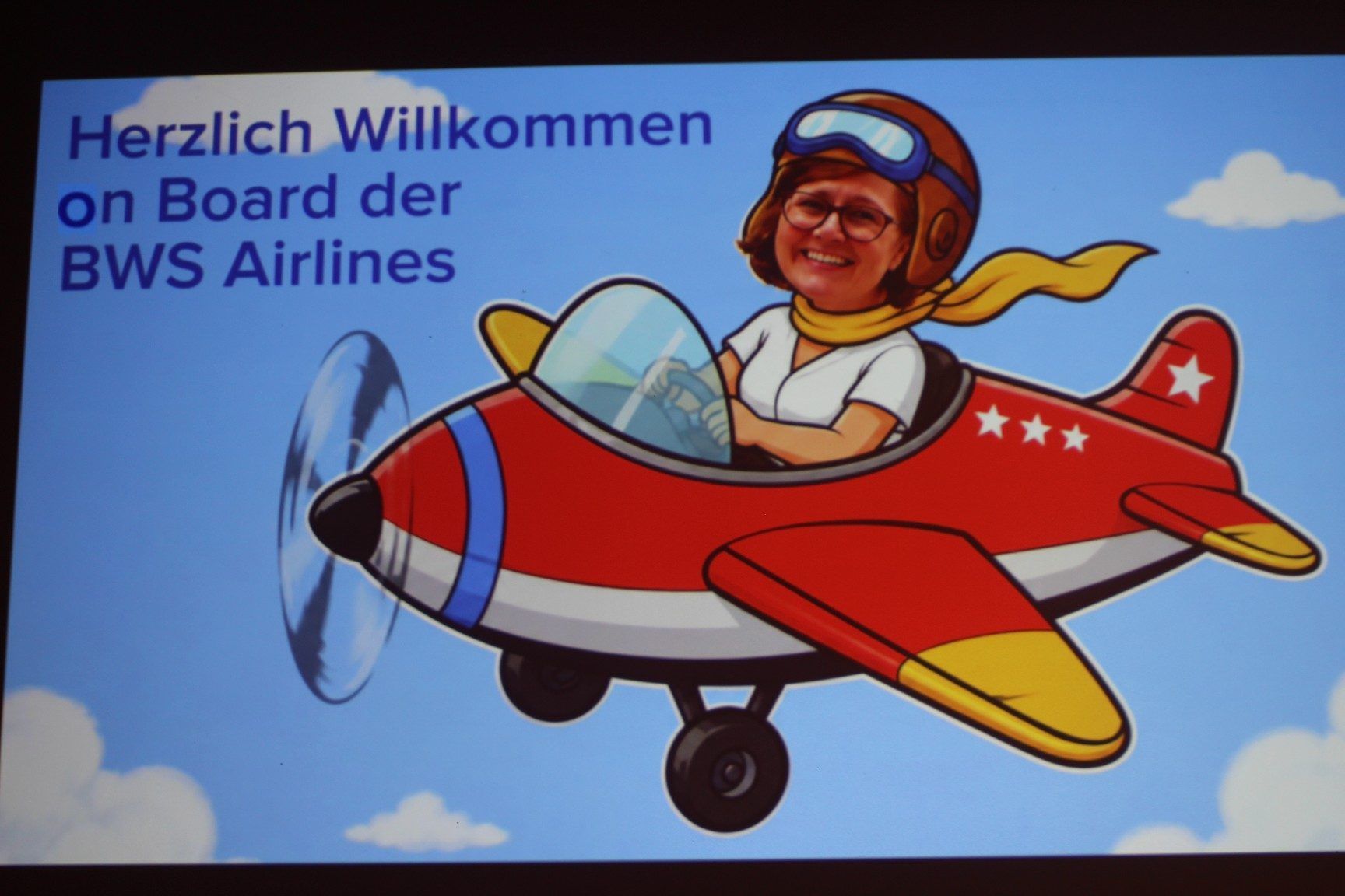 Mit berührenden Erinnerungen hielt die fünfte HAK Rückschau auf fünf spannende und prägende Jahre an Bord der „BWS Airlines“ mit Pilotin Alexandra Dür im Cockpit.