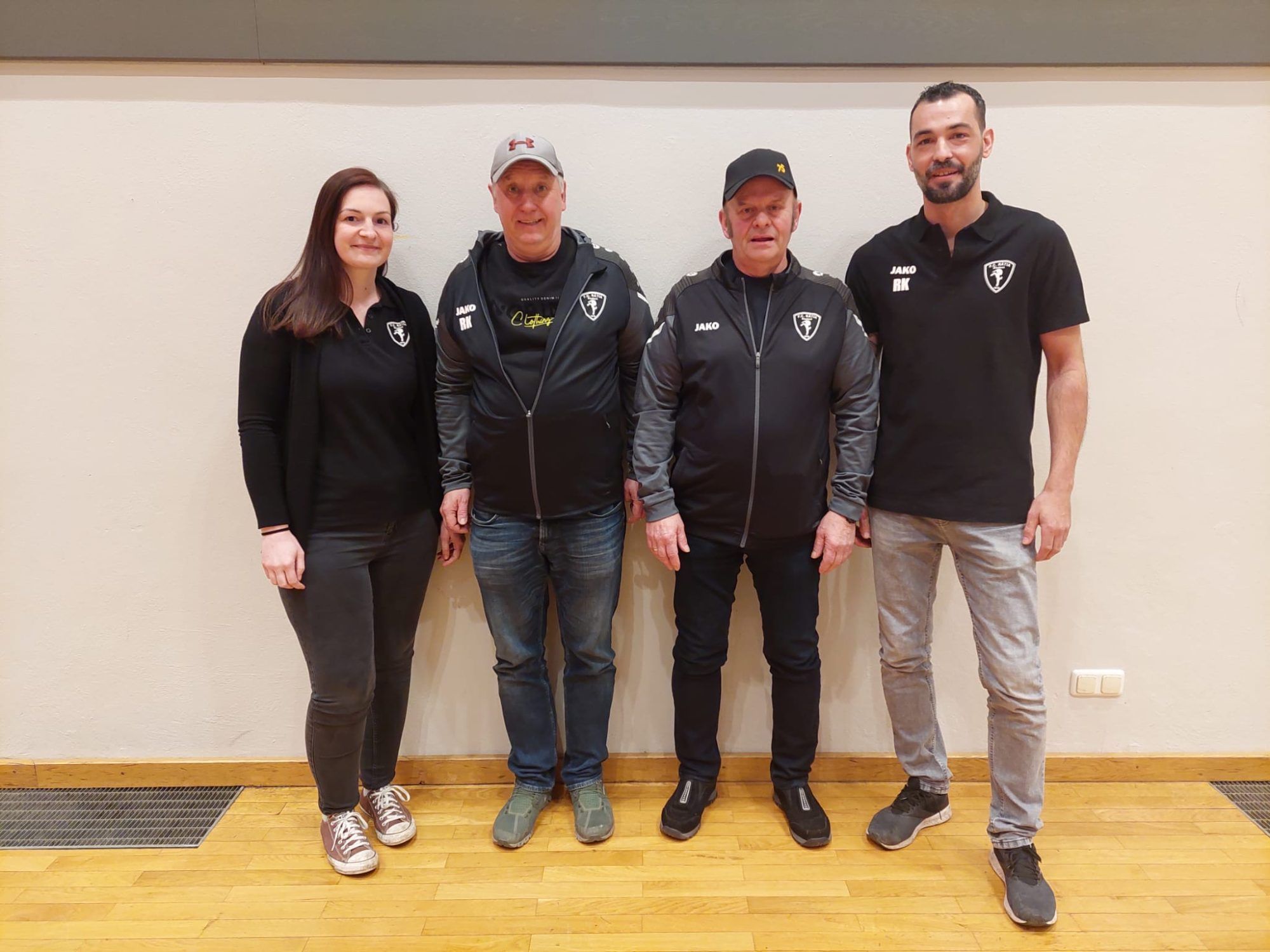 Der aktive Vorstand von FC Rätia Bludenz.