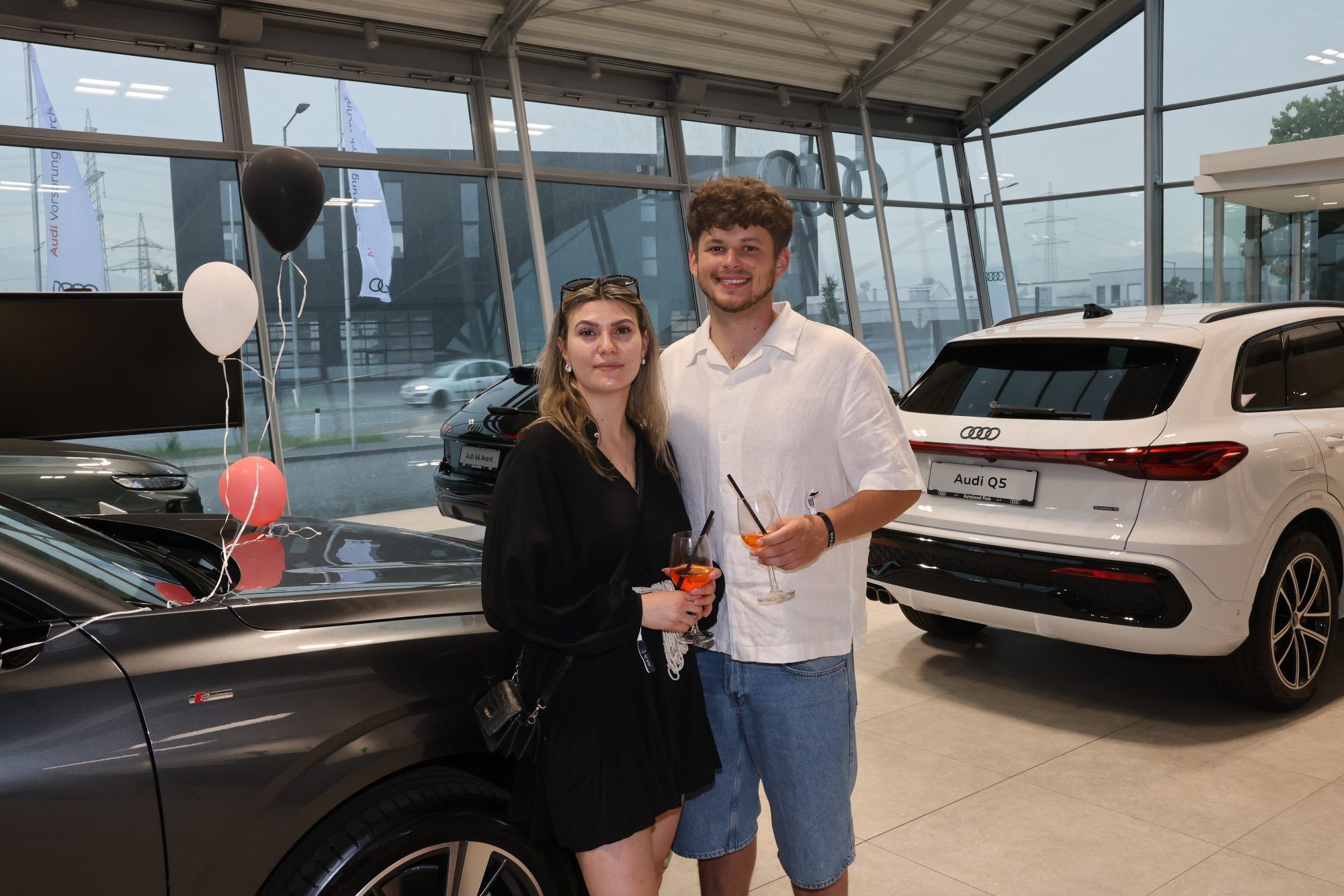 Charlene Riedmann und Luka Miletic.