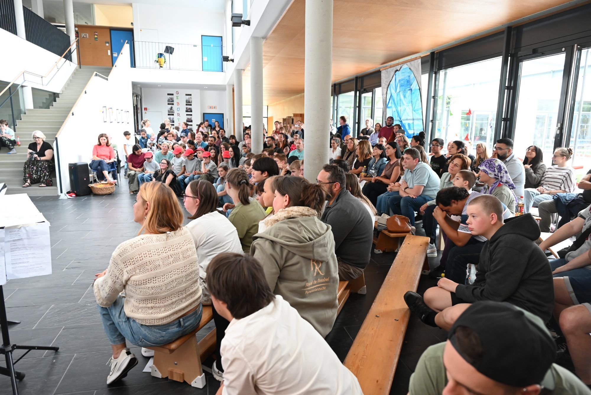Die Aula des SPZ war gut besucht.