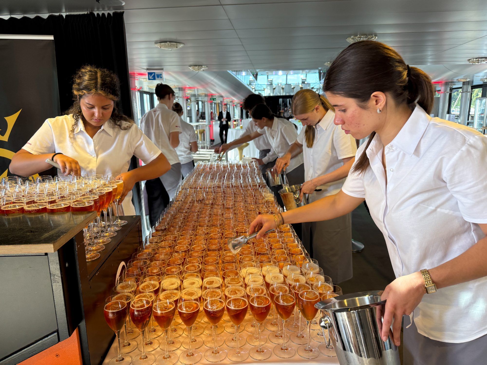 Höchste Konzentration hieß es beim Mo Summertime Apero