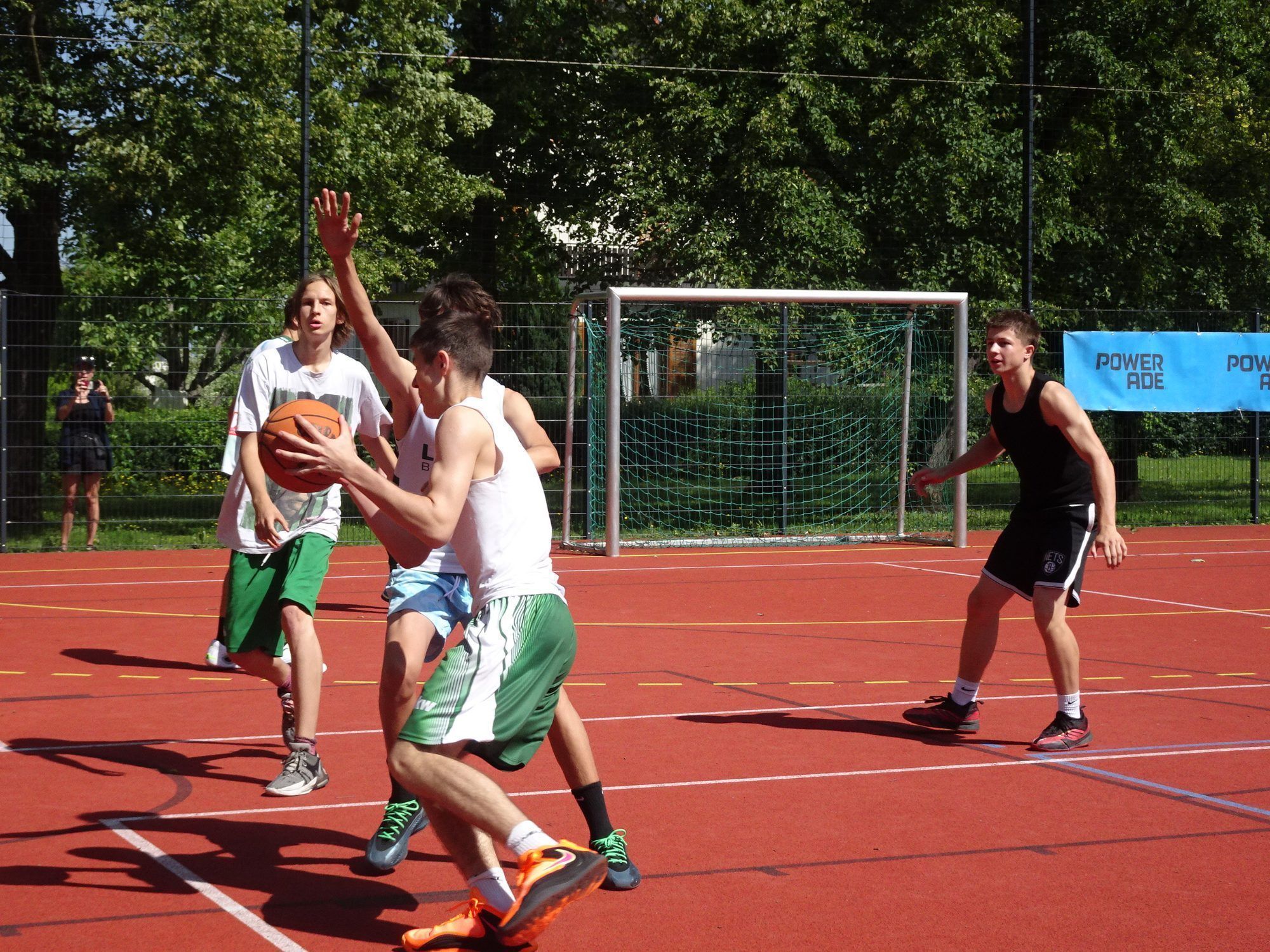 Beim Street Jam stand Basketball ohne Leistungsdruck im Mittelpunkt.