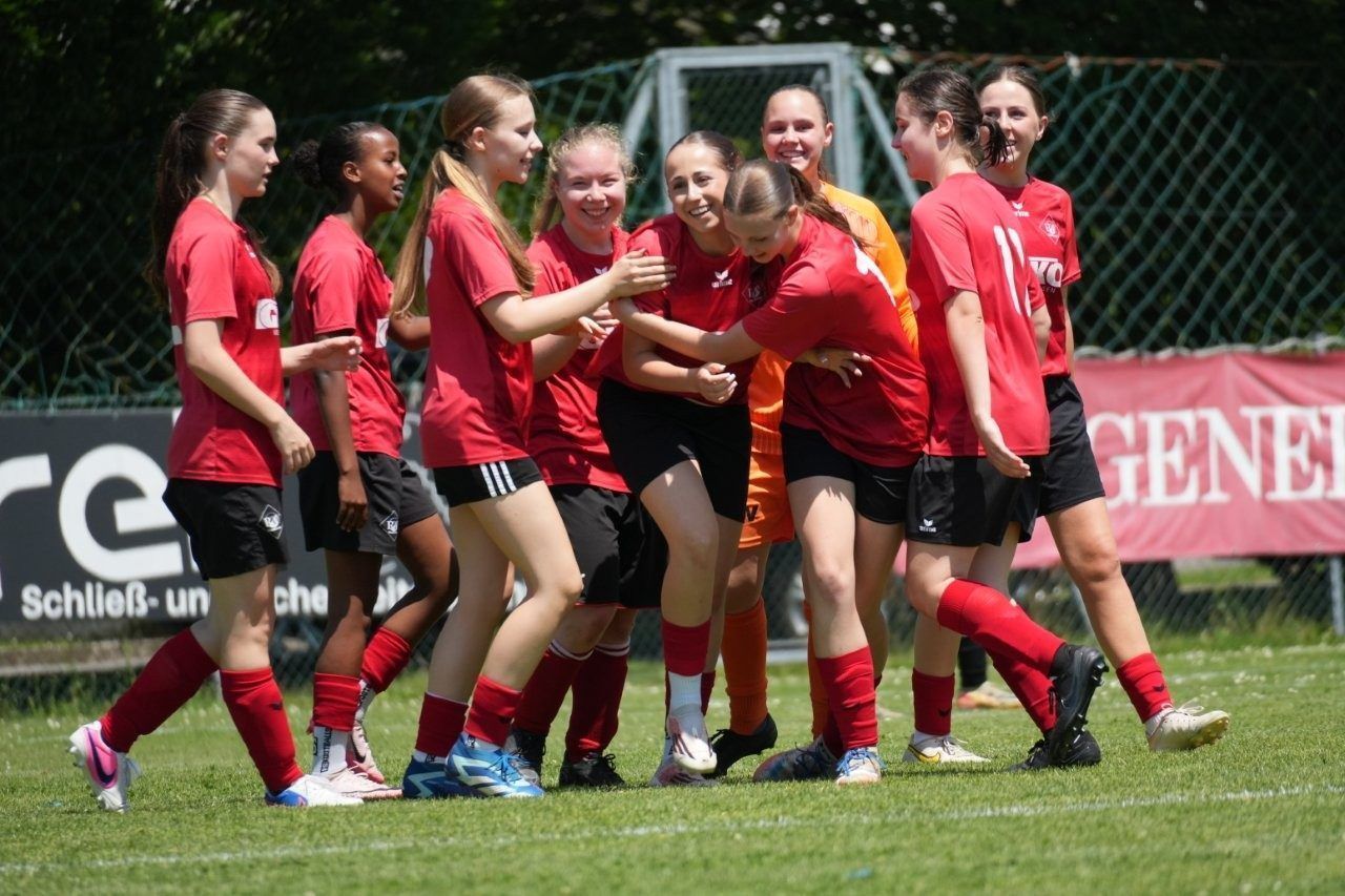 RW Rankweil Mädchenmannschaft U-16 ist Landesmeister. LARA JANSEN