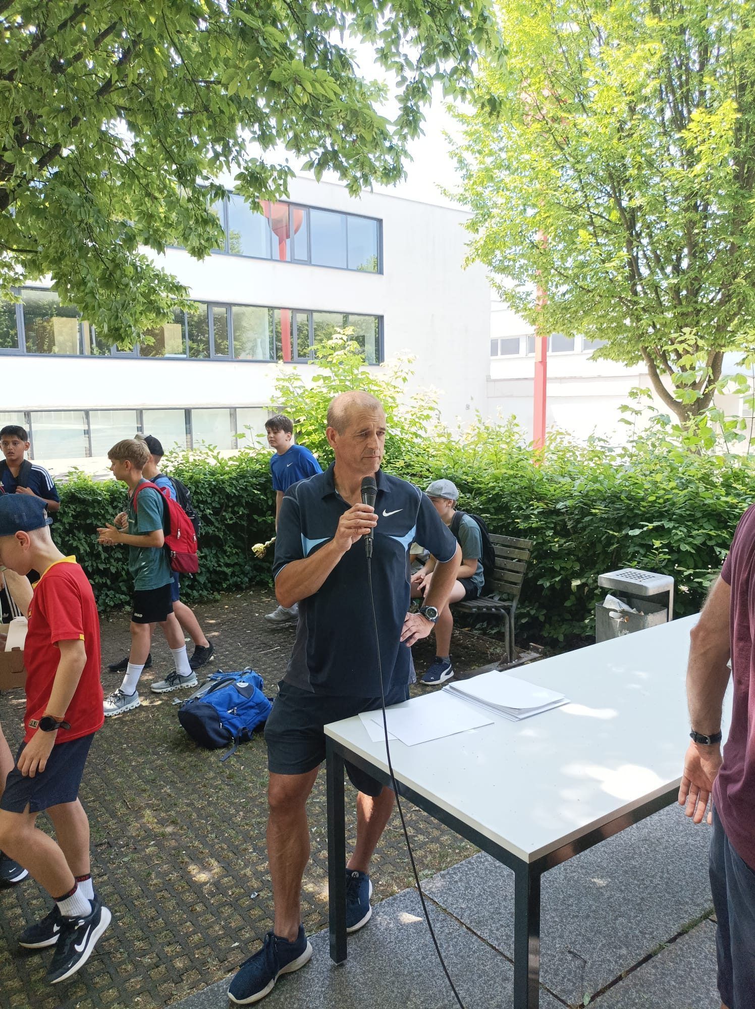 Gerhard Rhomberg organisierte bereits zum 16. Mal die Landesmeisterschaft im Vielseitigkeitsbewerb.