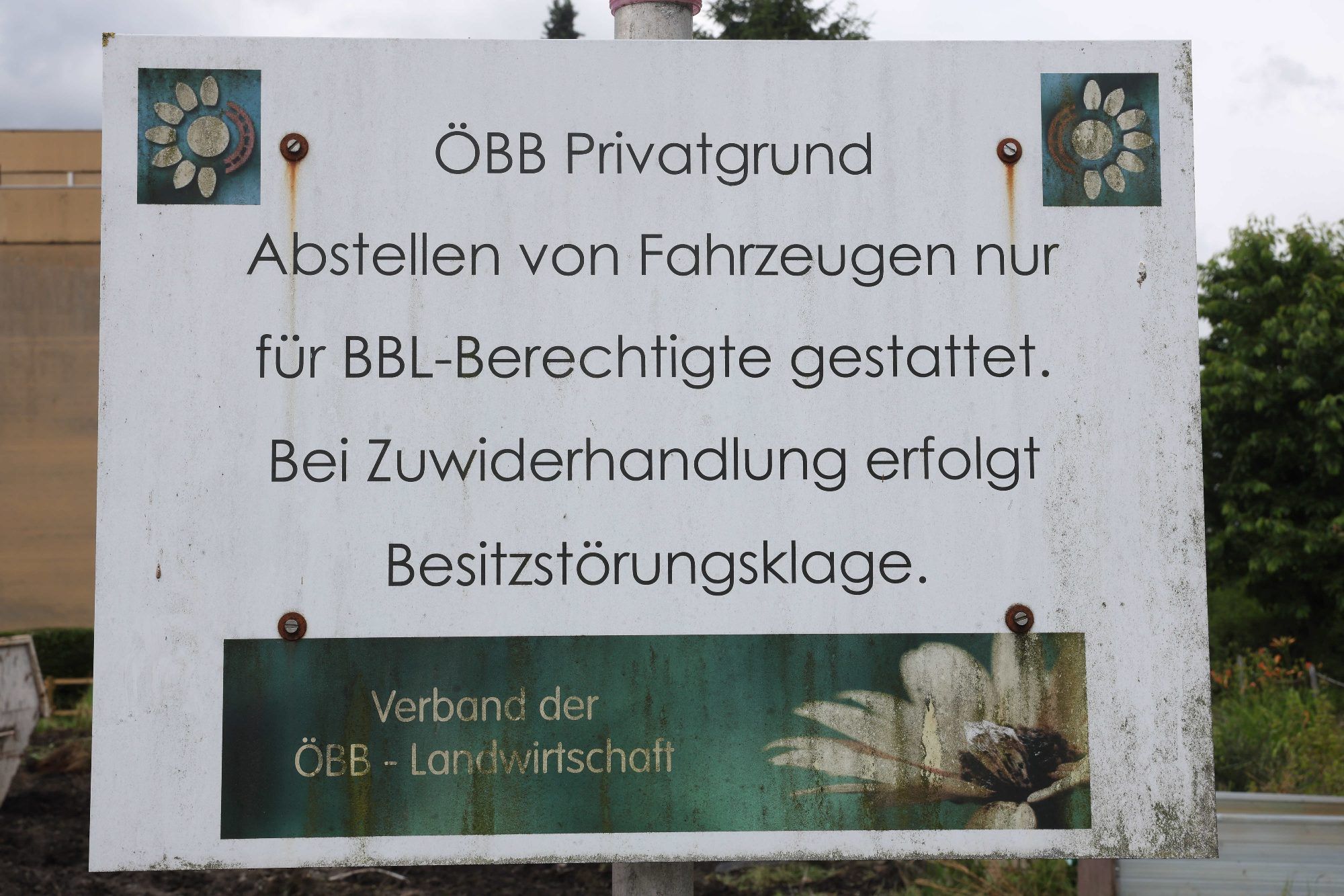 Das Grudnstück wurde zuvor als Gartenanlage genutzt.