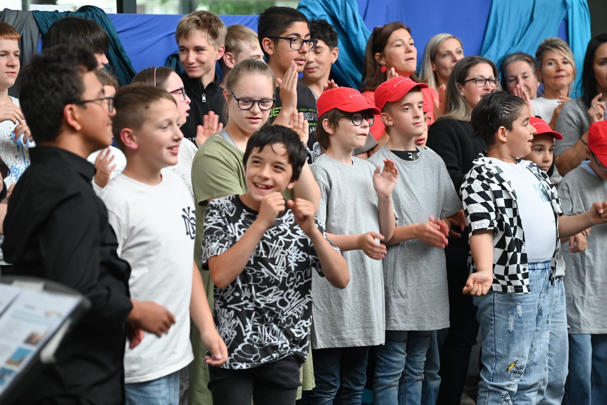 Ein musikalisches Schulfest veranstaltete das SPZ in Lustenau am Donnerstagabend bei sich in der Schule.