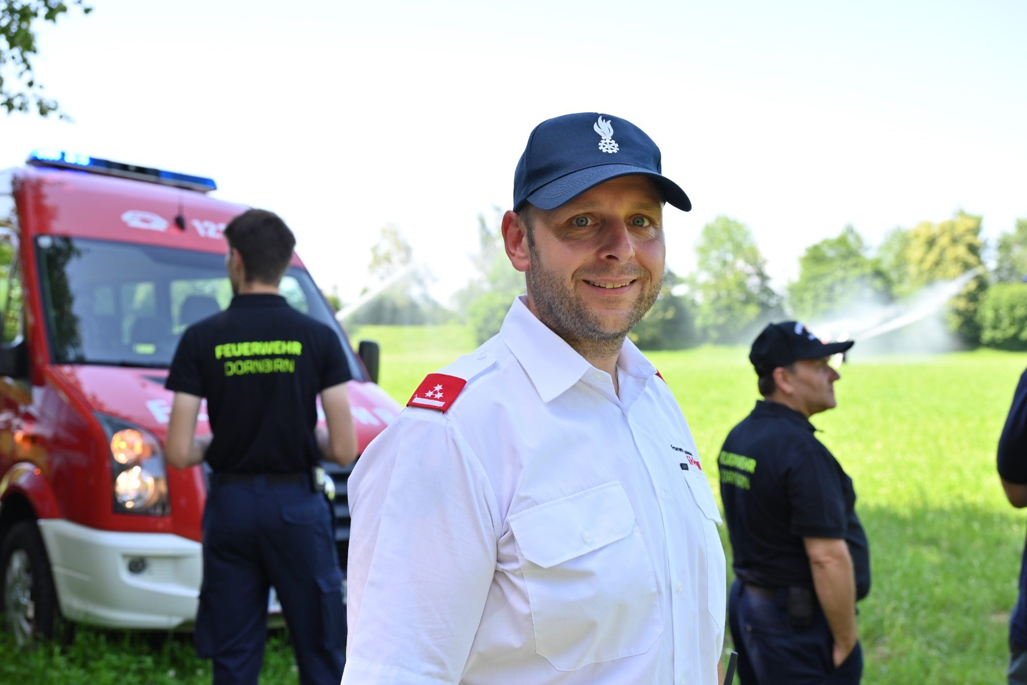 Bezirksfeuerwehrjugendreferent Marcel Fitz zeigte sich begeistert vom Können und dem Einsatz des Nachwuchses.