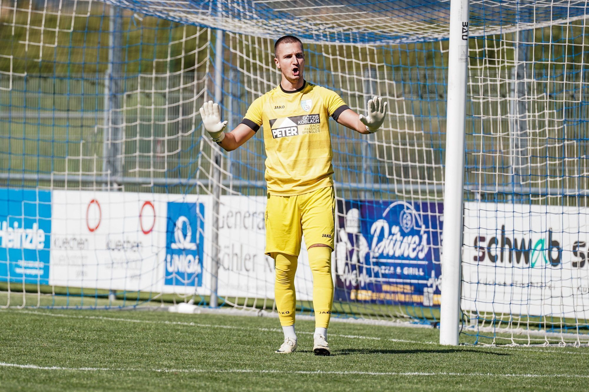 Neu im Ludescher Tor: Jovan Petrovic. LUKA KOLANOVIC