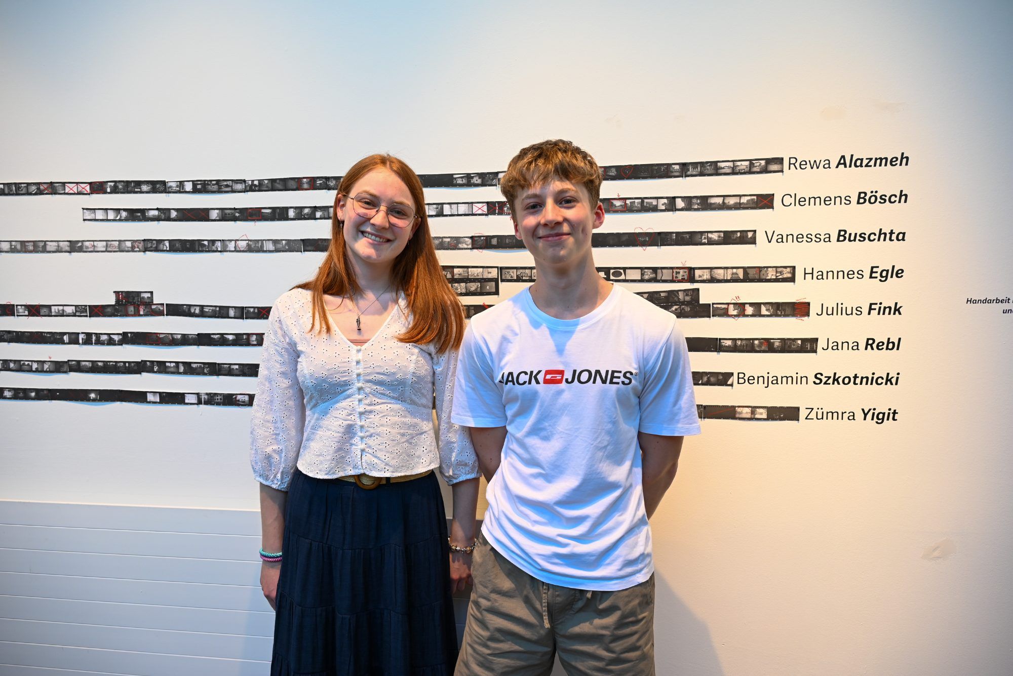 Vanessa Buschta und Clemens Bösch schwärmten von der analogen Fotografie und präsentierten stolz ihre Fotos.