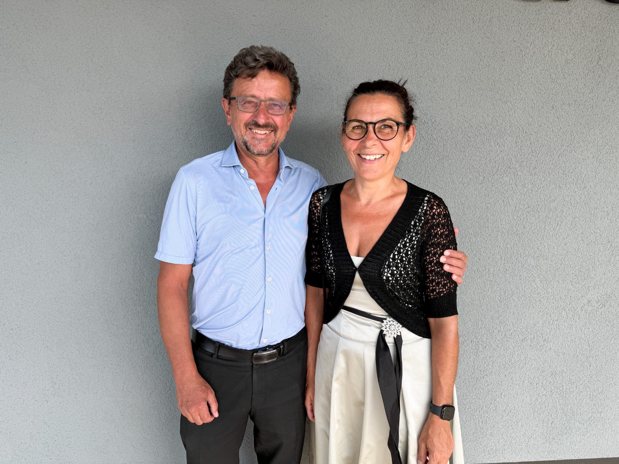 Corinna Stocker (HTL D´b) und BORG Dir. Reinhard Sepp