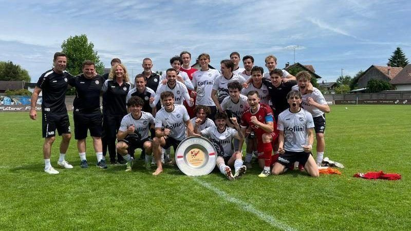 Amateurmeistertitel erfolgreich vertreidigt: VfB Hohenems. PRIVAT