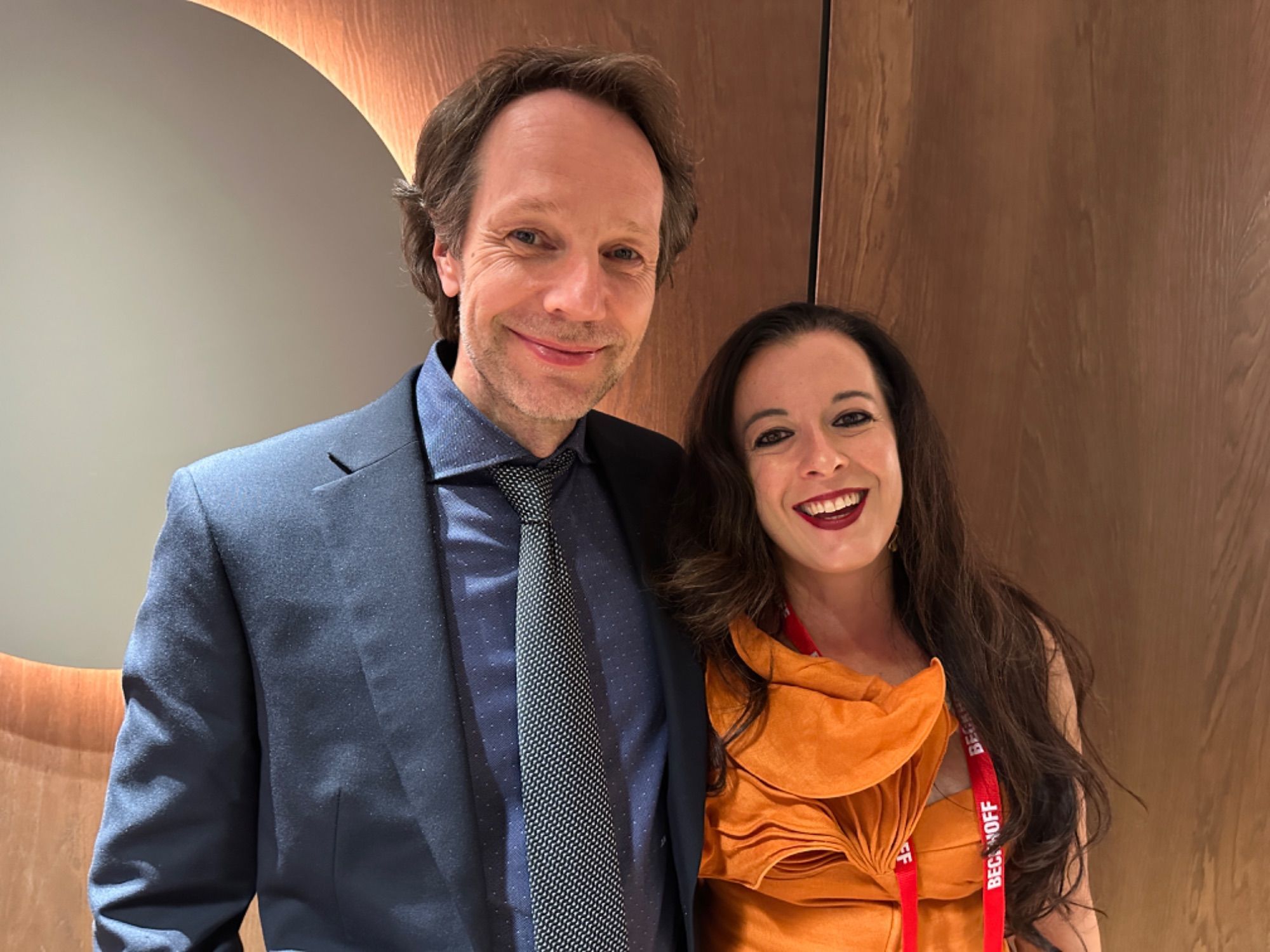 Architekt Dietmar Kultus mit Ehefrau Gina Mencaroni