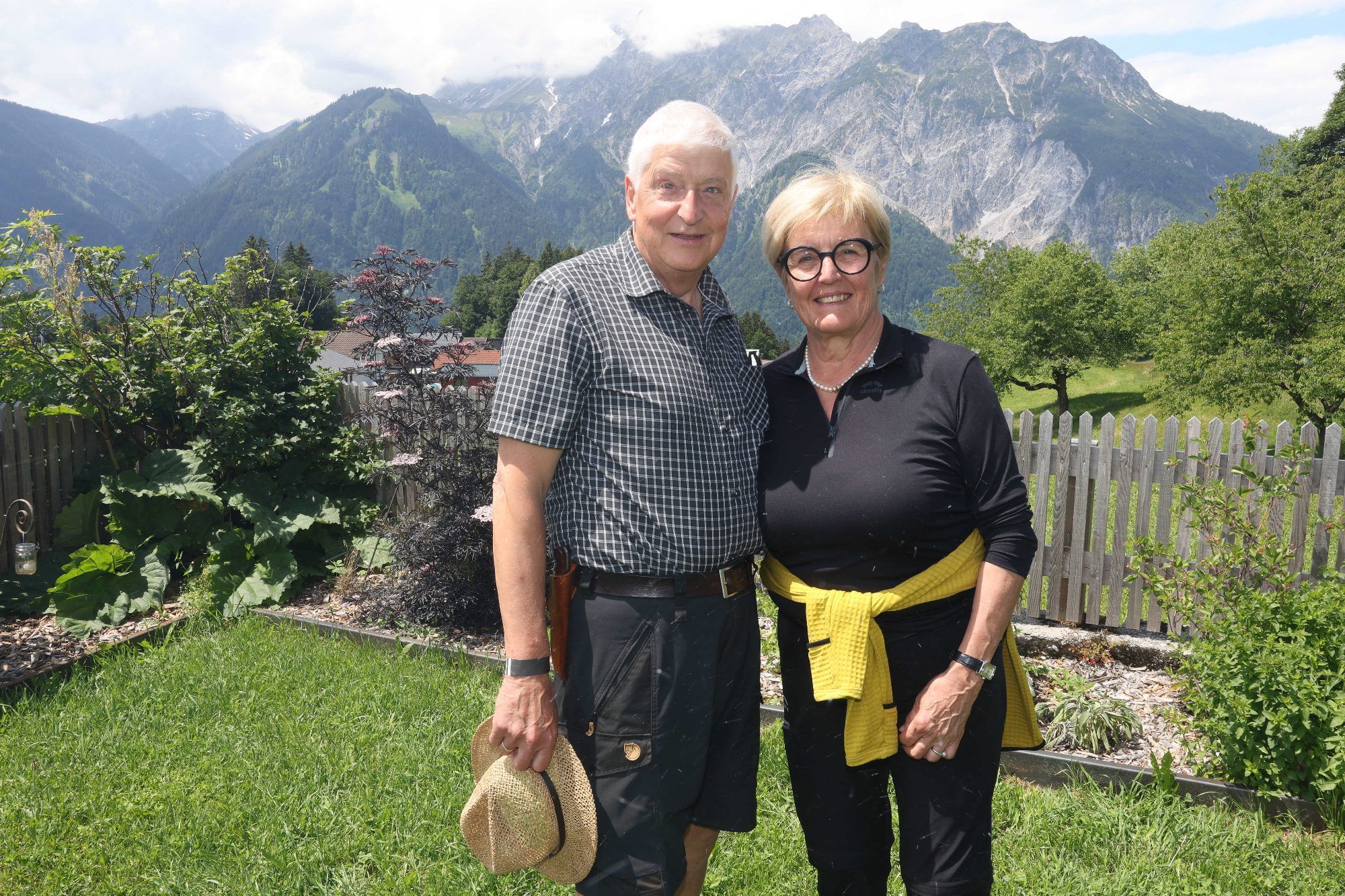 Wolfgang und Maria-Luise dietrich (Pfanner, Säfte, Whisky und Weine).